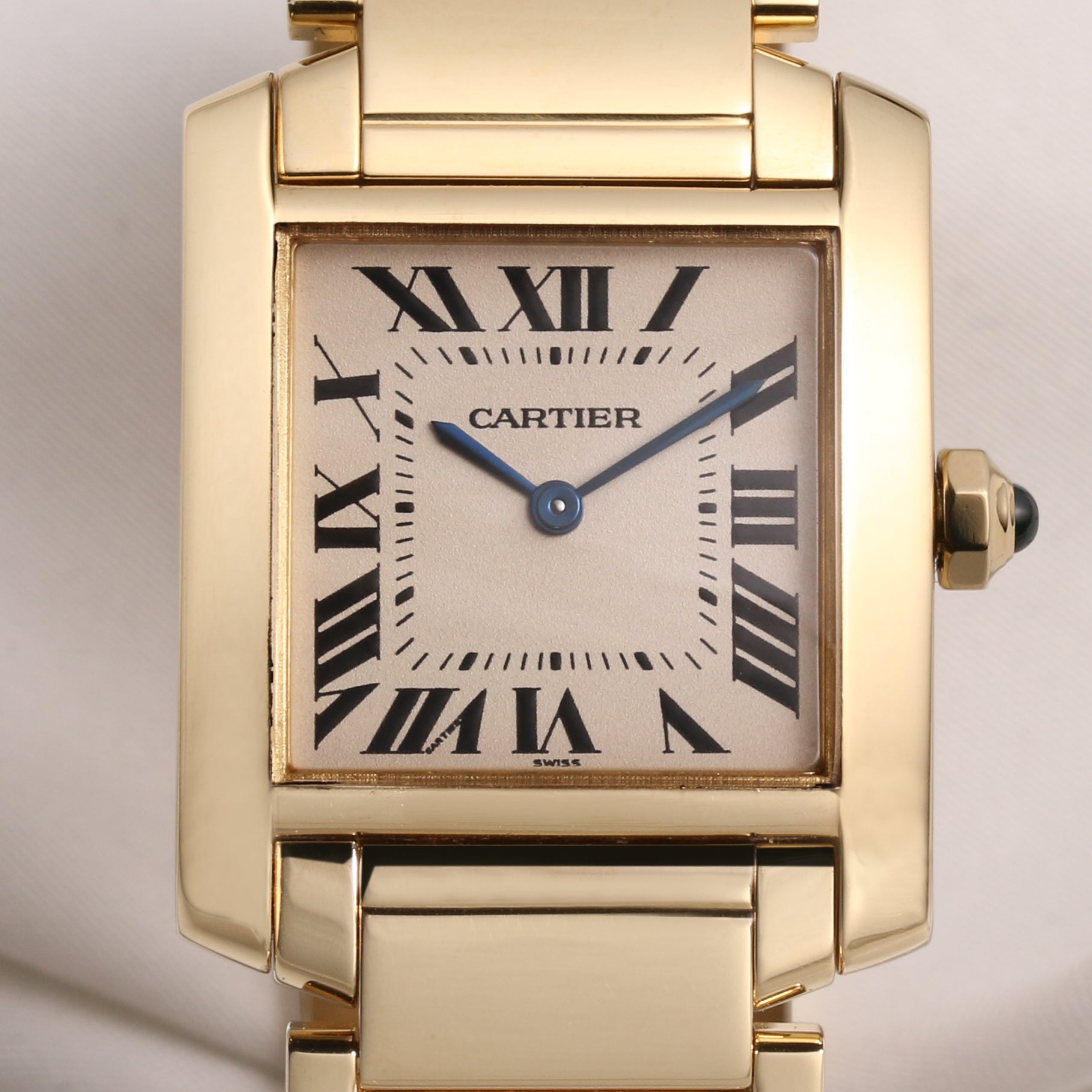 Cartier Tank Francaise 18K Yellow Gold Second Hand Watch Collectors 2