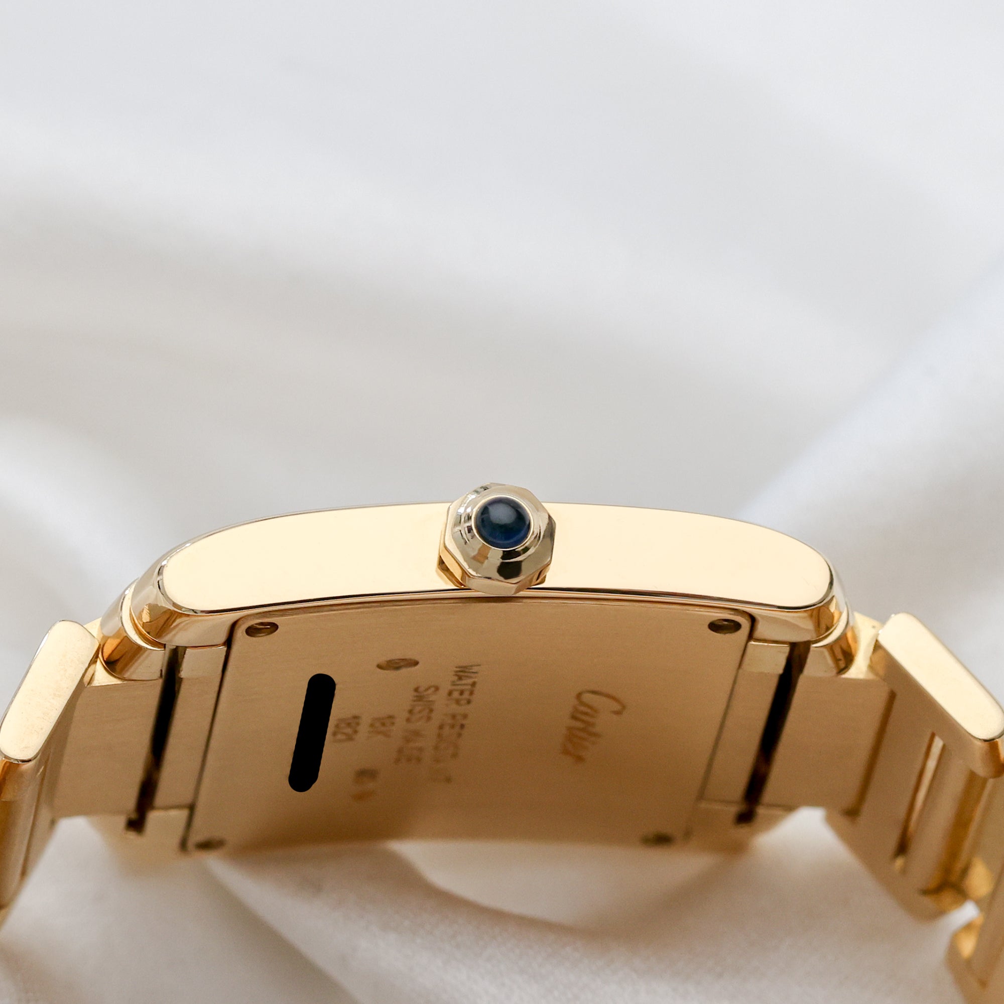 Cartier Tank Francaise 18K Yellow Gold Second Hand Watch Collectors 4