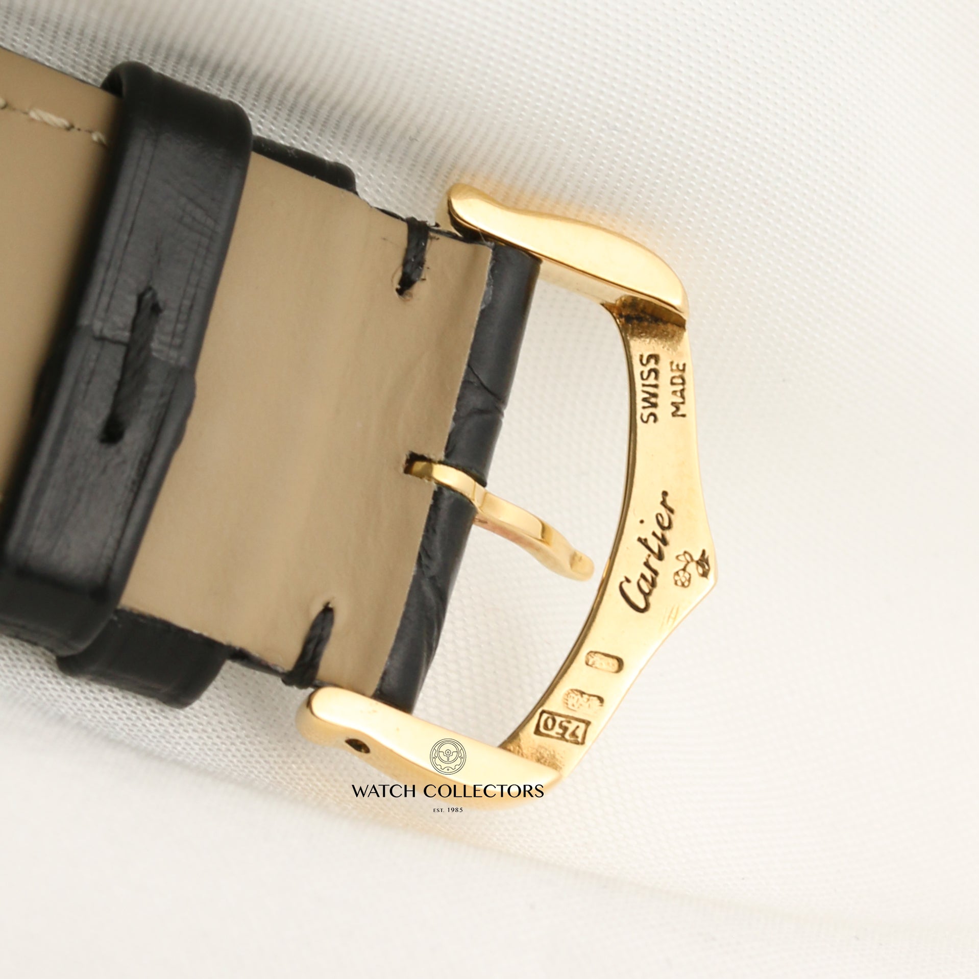 Cartier Tank Francaise 18K Yellow Gold Second Hand Watch Collectors 9