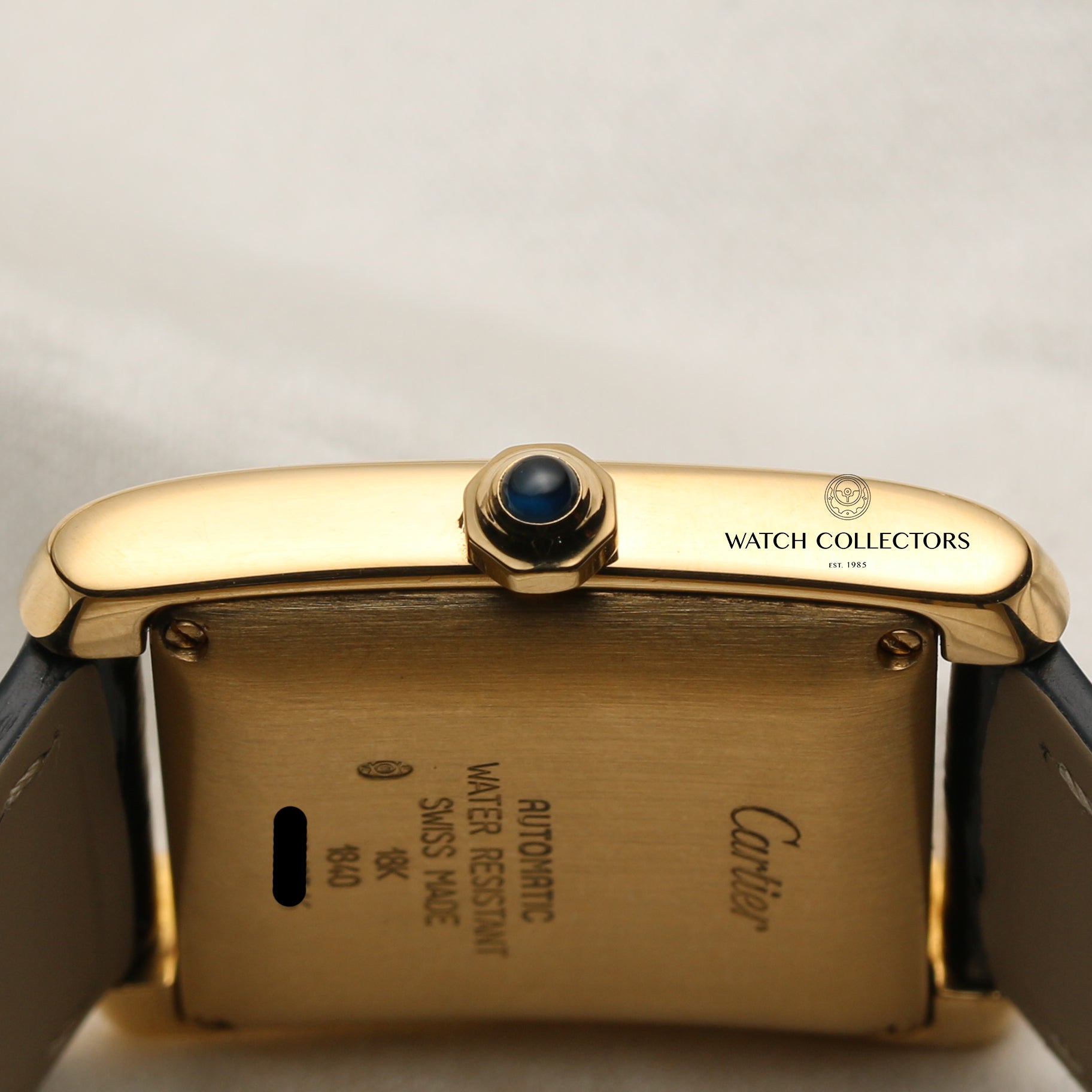 Cartier Tank Francaisse 18K Yellow Gold Second Hand Watch Collectors 5