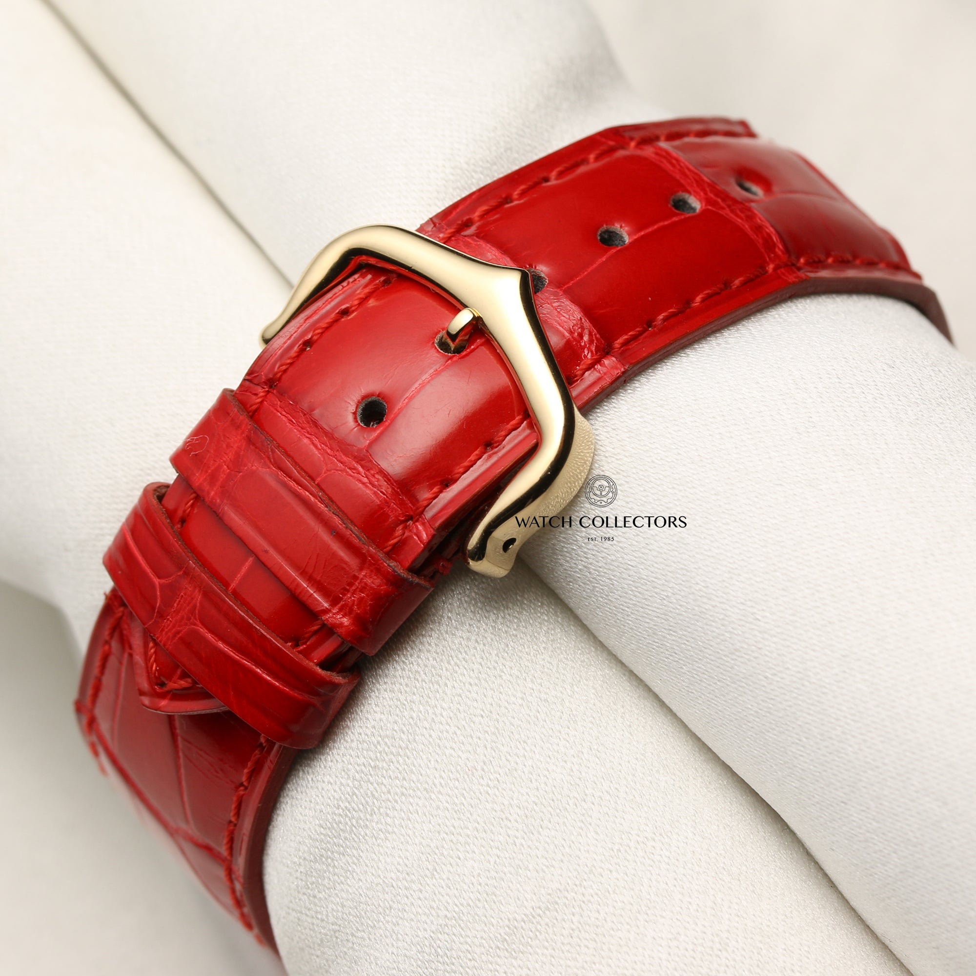 Cartier Tank Francaisse 18K Yellow Gold Second Hand Watch Collectors 7