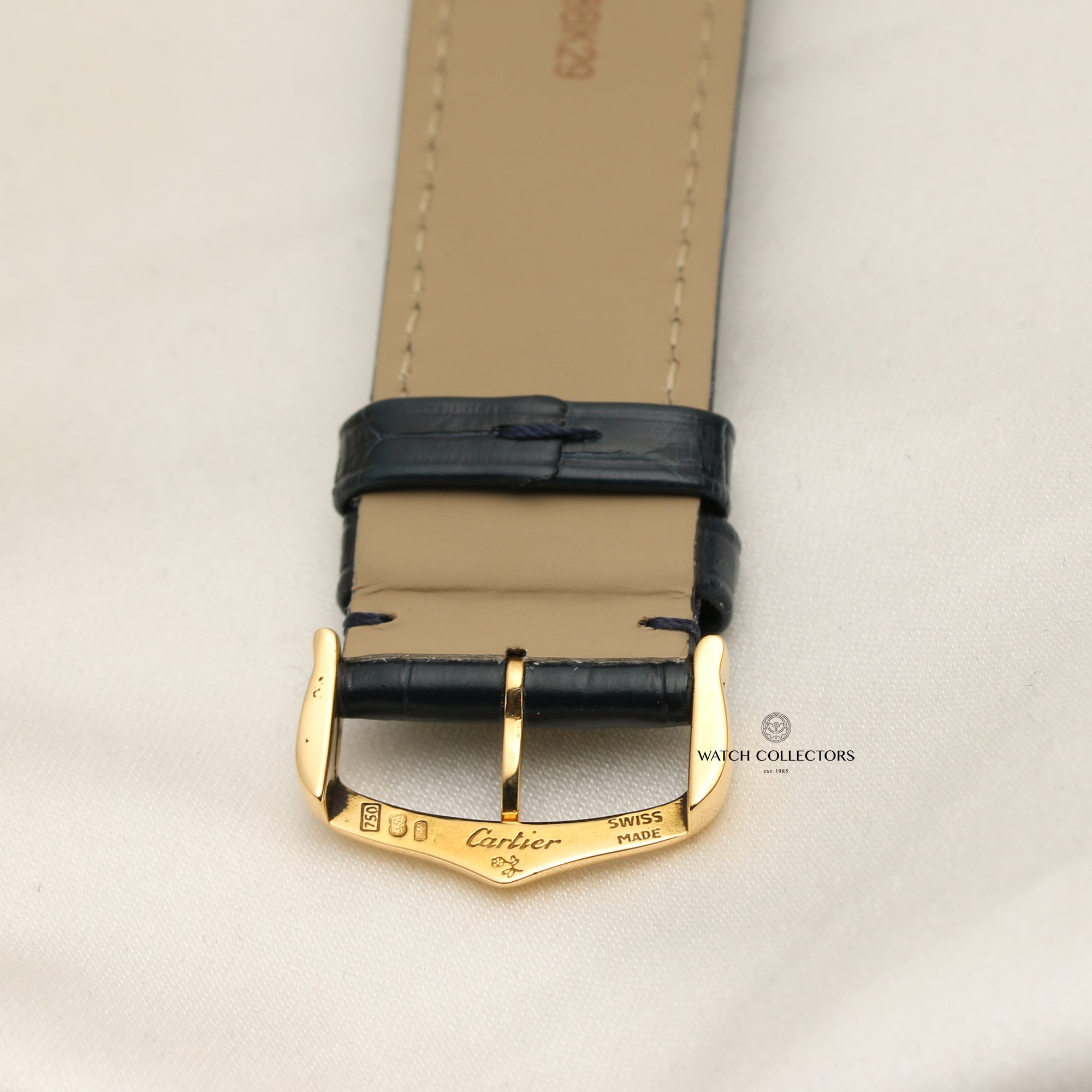 Cartier Tank Francaisse 18K Yellow Gold Second Hand Watch Collectors 8