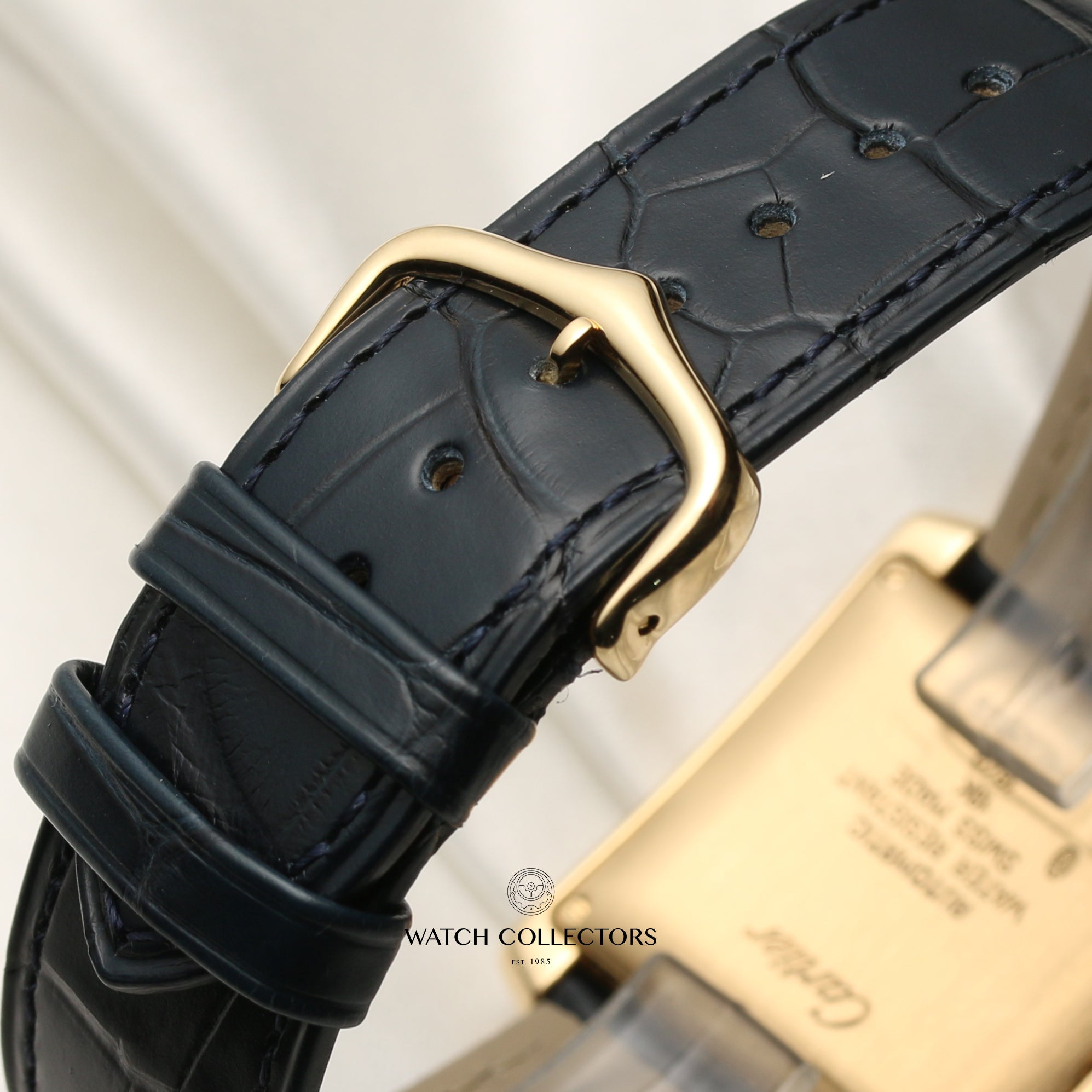 Cartier Tank Francaisse 18K Yellow Gold Second Hand Watch Collectors 9