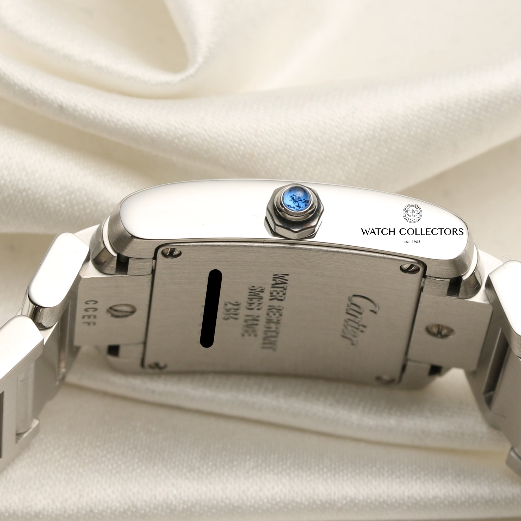 Cartier Tank Francaisse Stainless Steel Second Hand Watch Collectors 5