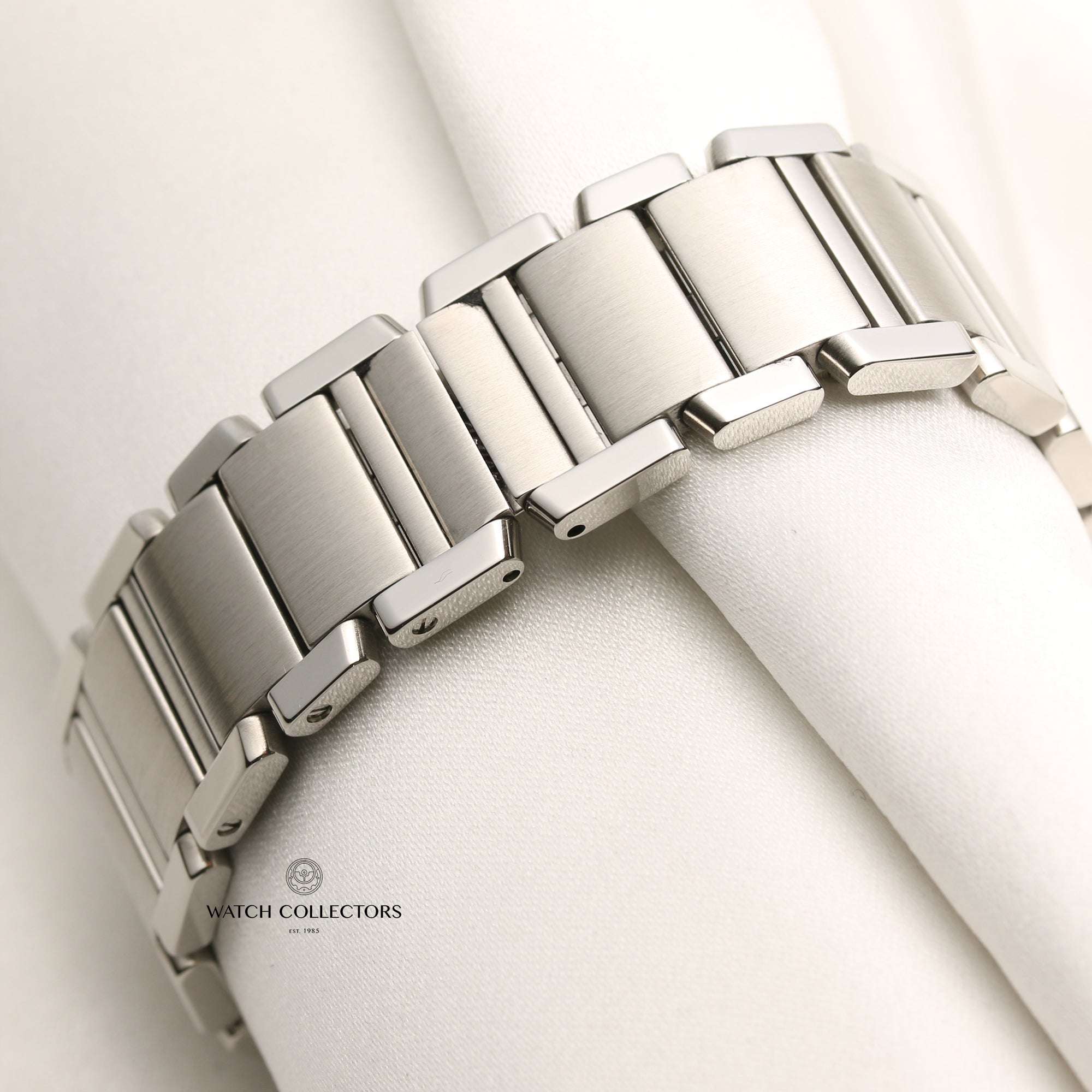 Cartier Tank Francaisse Stainless Steel Second Hand Watch Collectors 6