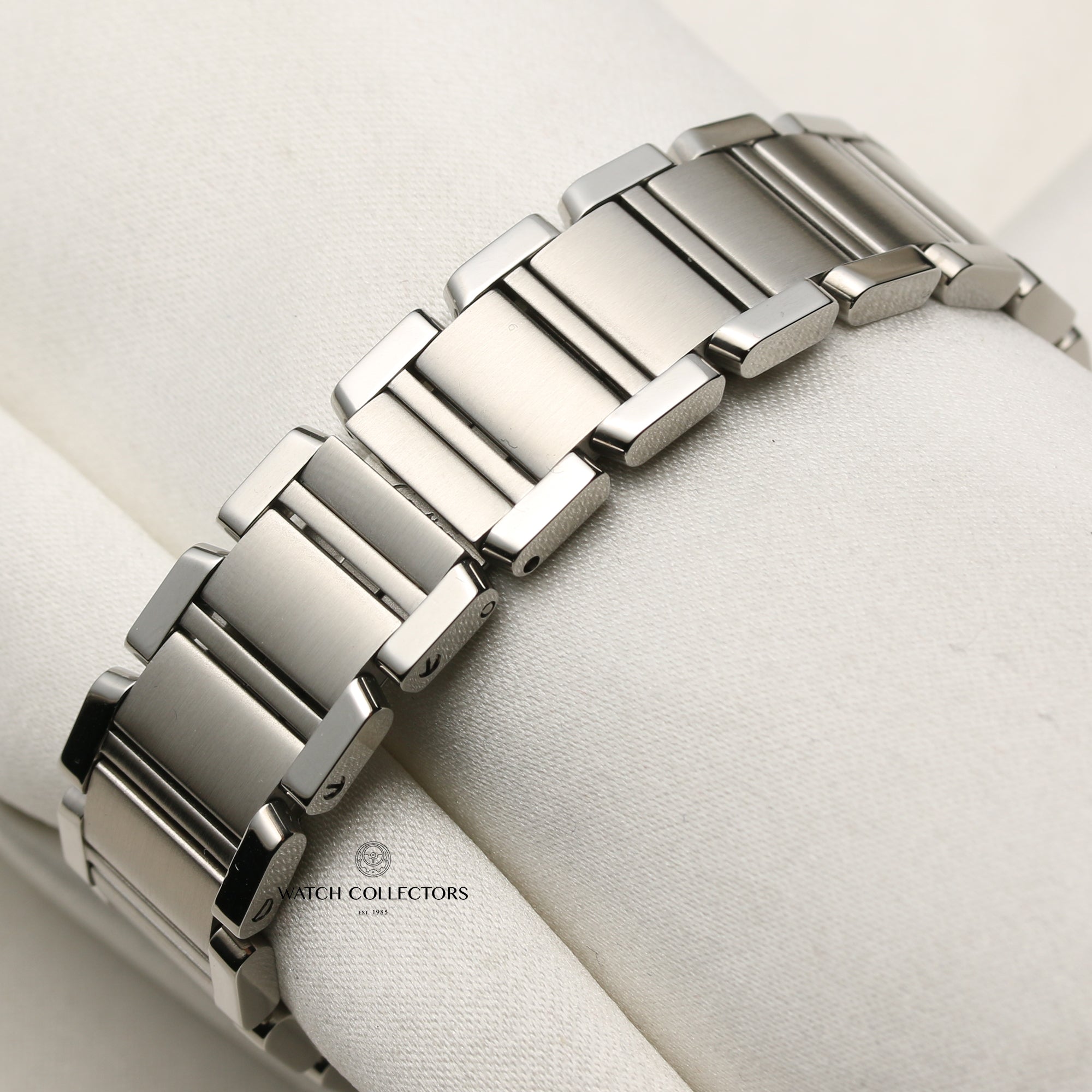 Cartier Tank Franscaise Lady Stainless Steel Second Hand Watch Collectors 7