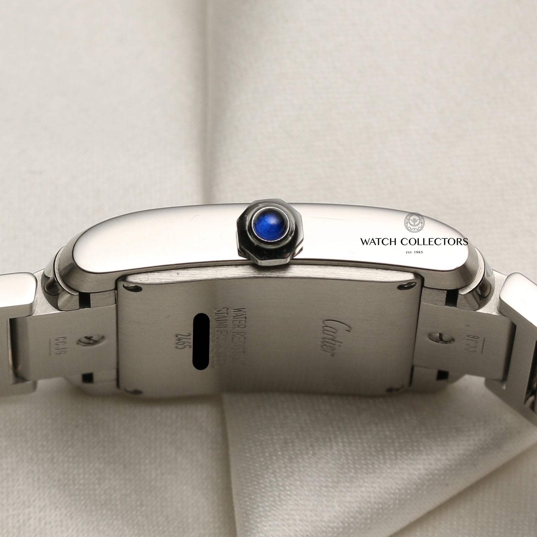 Cartier Tank Franscaise Midsize Stainless Steel Second Hand Watch Collectors 5