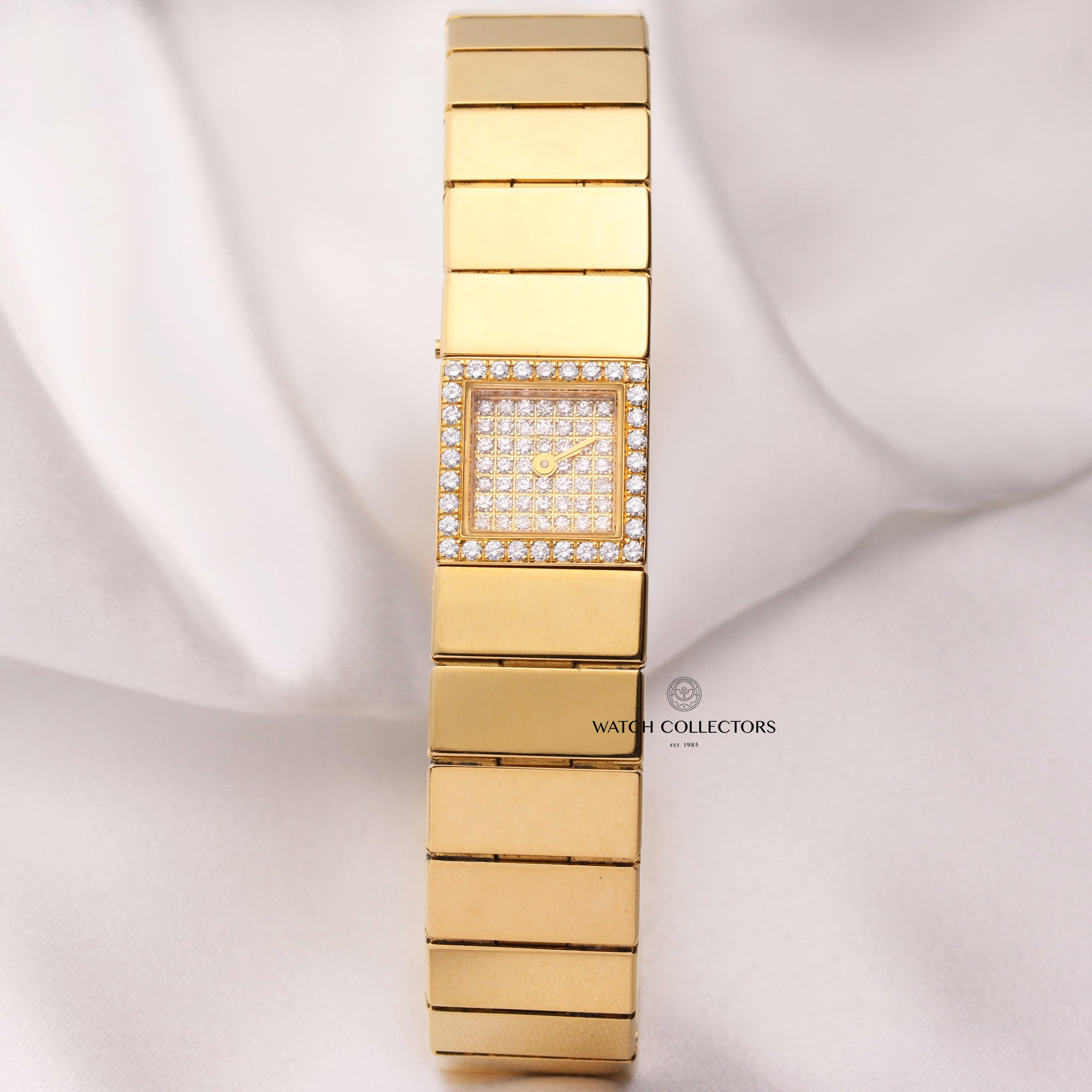 Cartier-Tank-Lingot-1705-Diamond-18K-Yellow-Gold-Second-Hand-Watch-Collectors-1