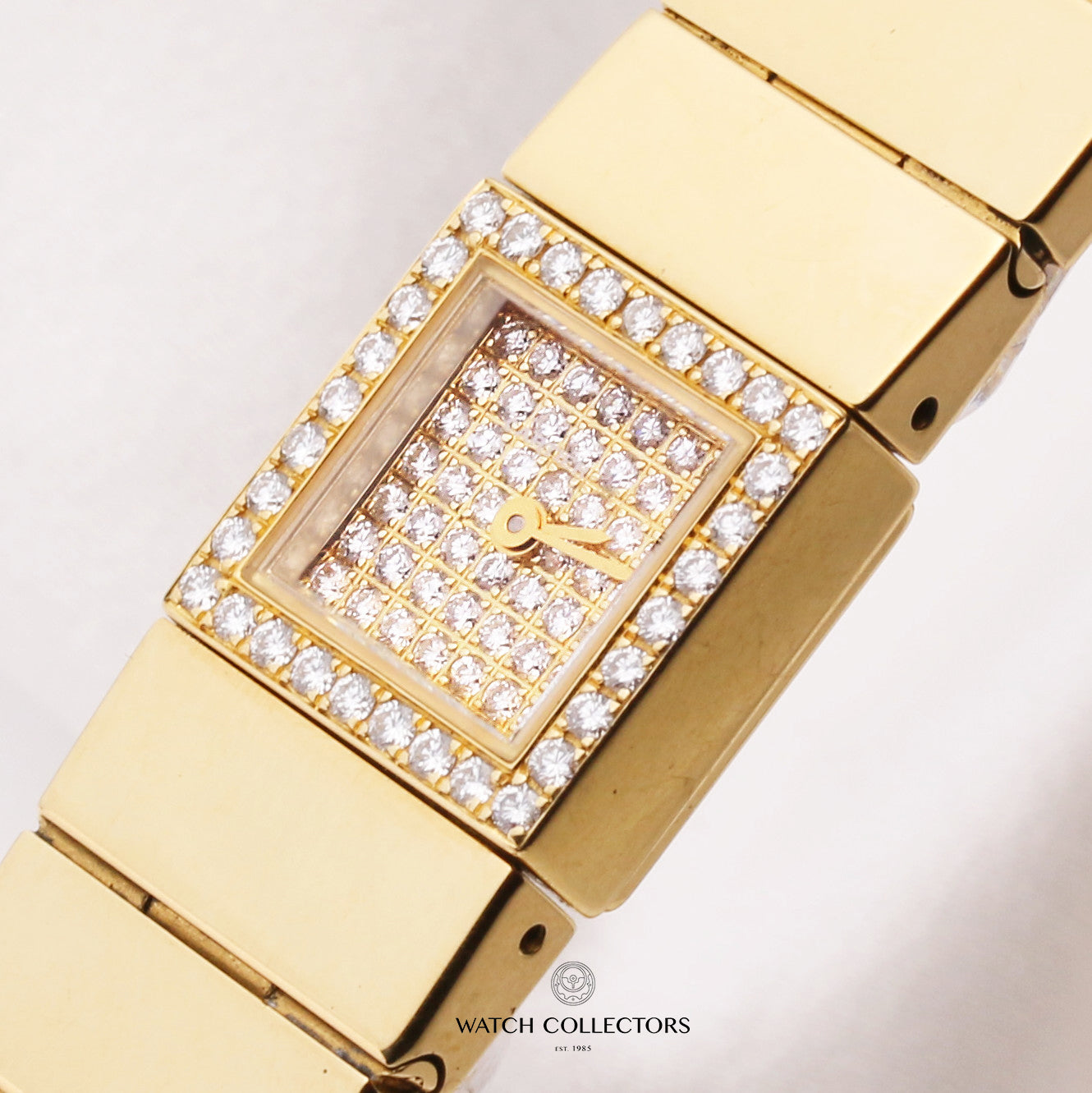 Cartier-Tank-Lingot-1705-Diamond-18K-Yellow-Gold-Second-Hand-Watch-Collectors-4