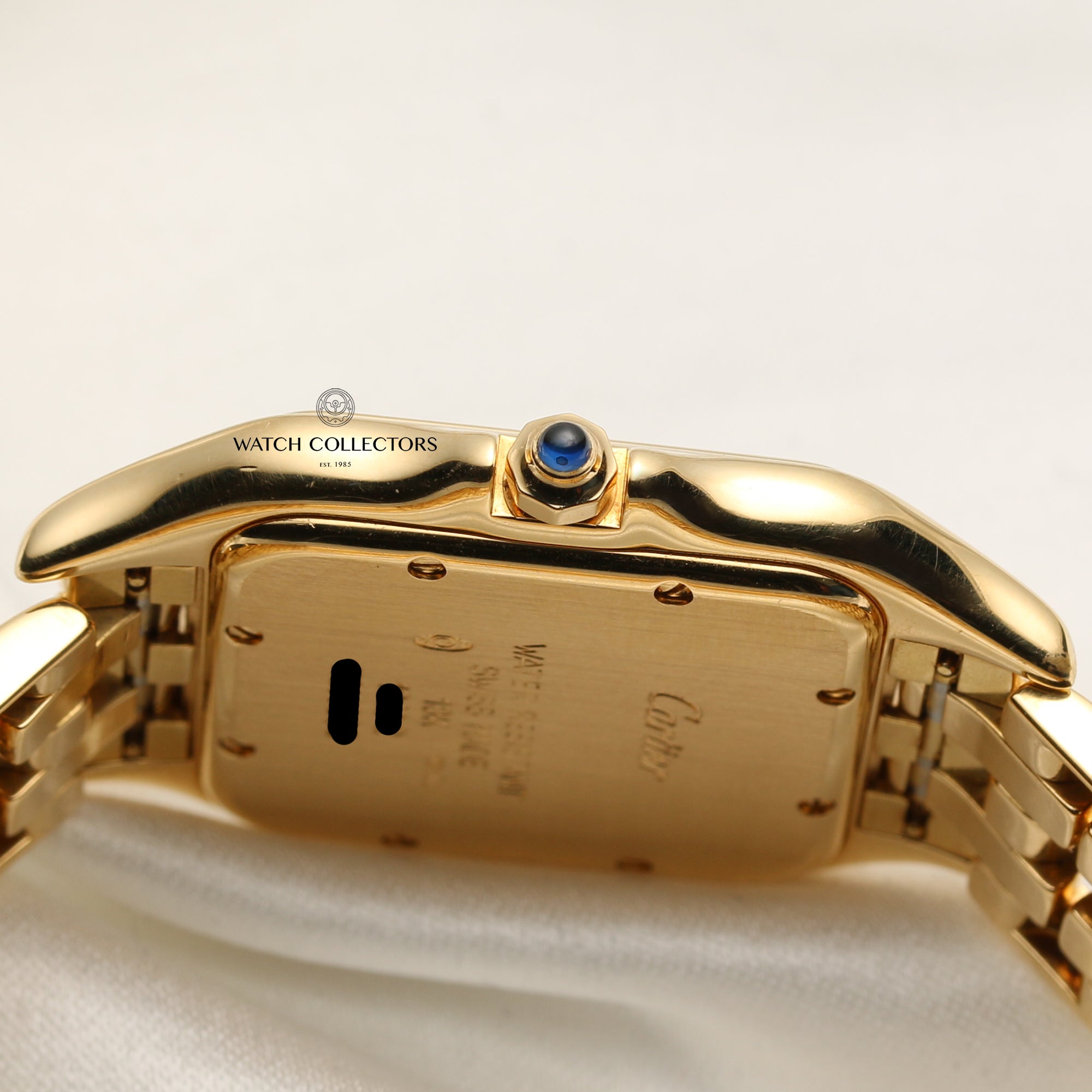 Cartier Tank Panthere 18K Yellow Gold Second Hand Watch Collectors 5