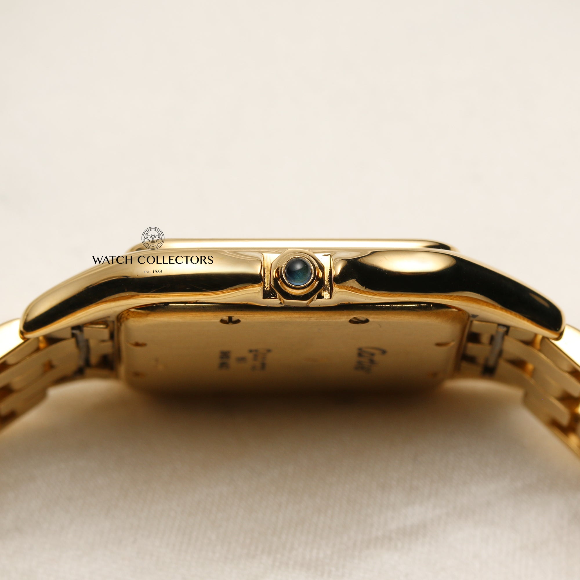 Cartier Tank Panthere Gents 18K Yellow Gold Second Hand Watch Collectors 5