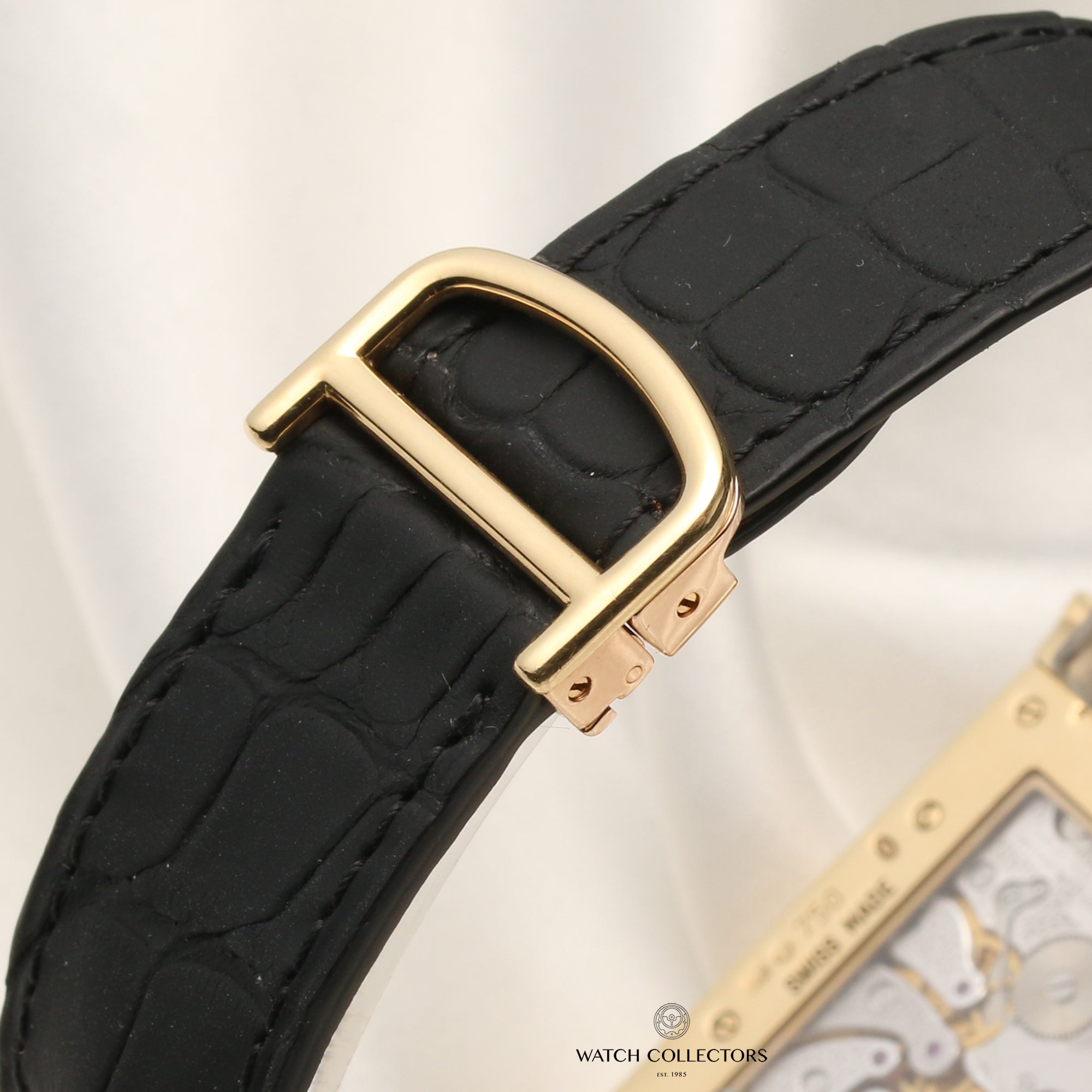 Cartier Tank Paris 18K Yellow Gold Second Hand Watch Collectors 11