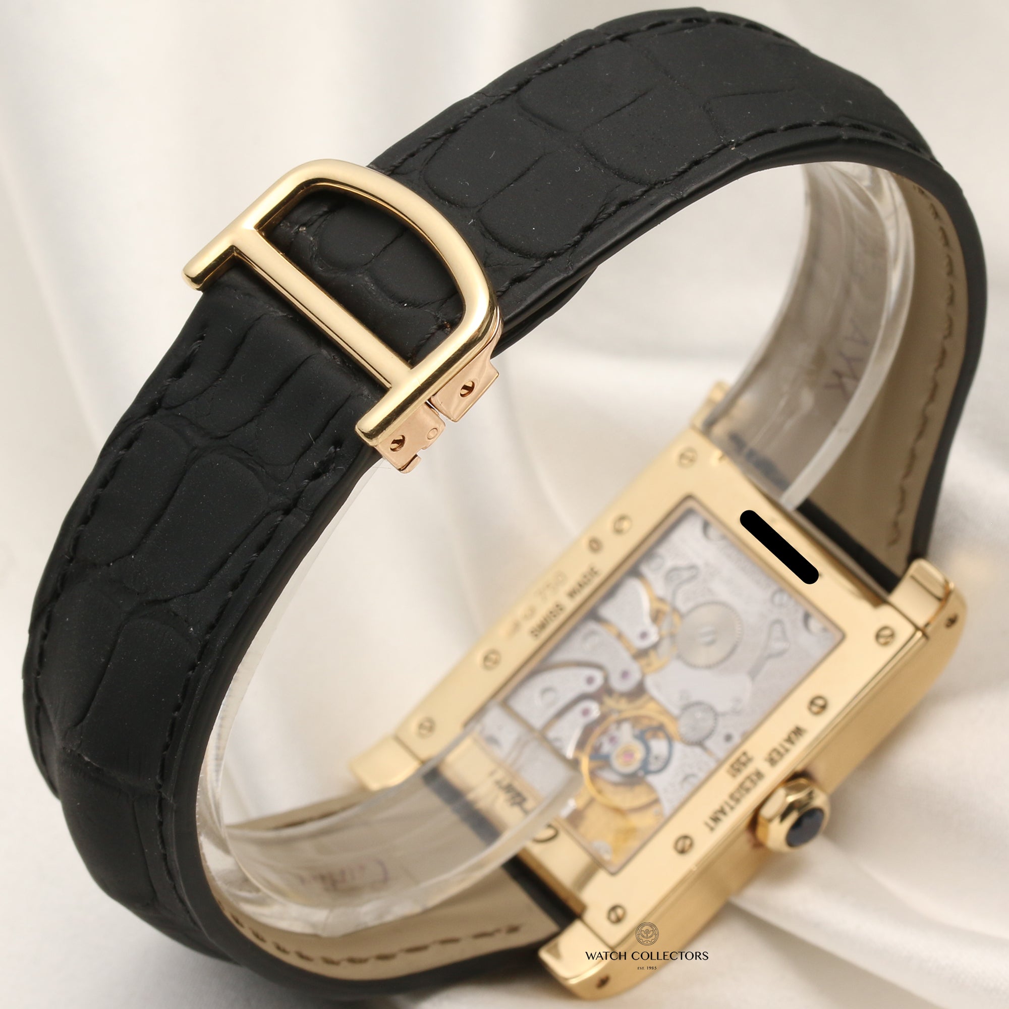 Cartier Tank Paris 18K Yellow Gold Second Hand Watch Collectors 7