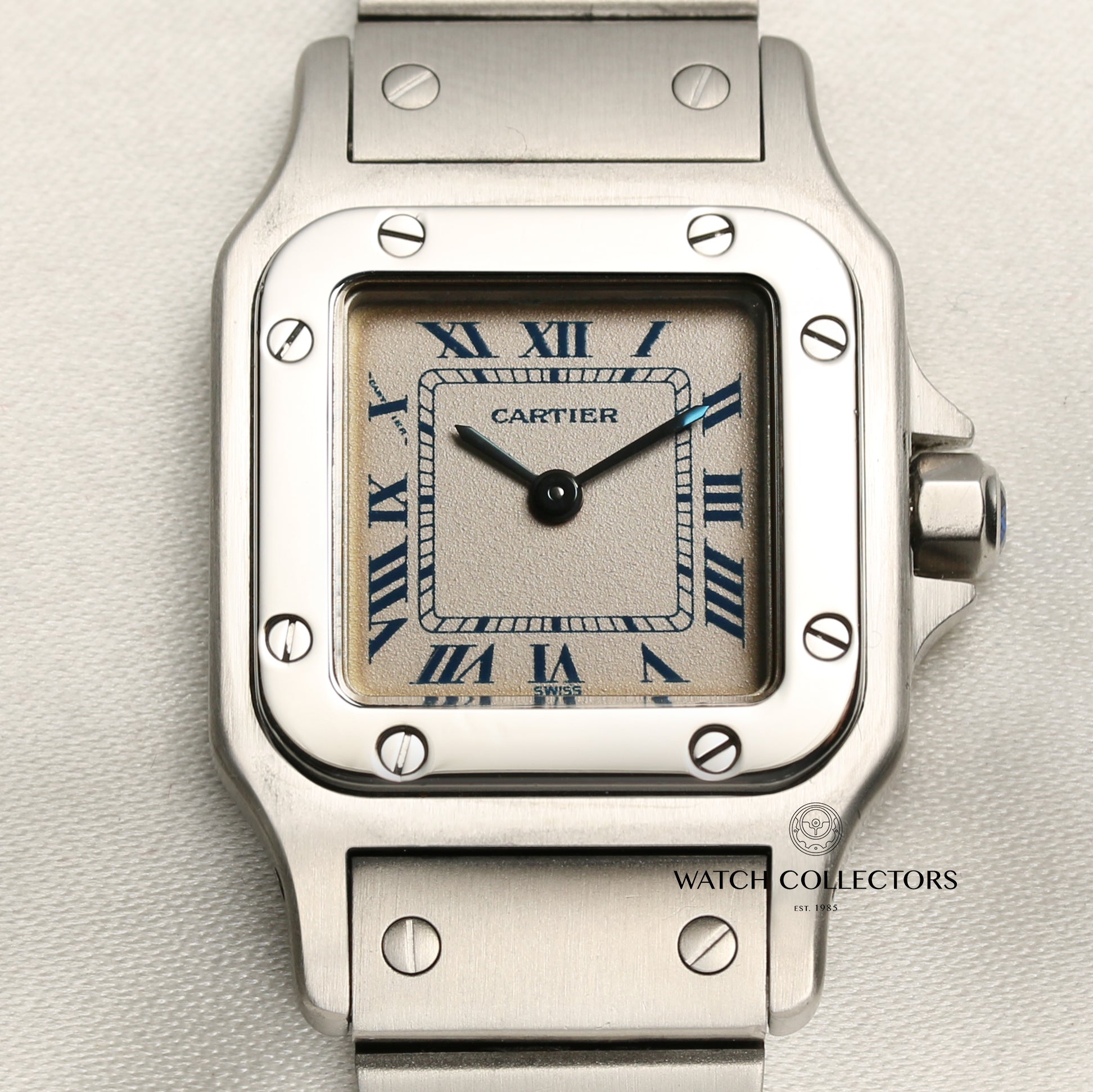 Cartier Tank Santos Stainless Steel Second Hand Watch Collectors 2
