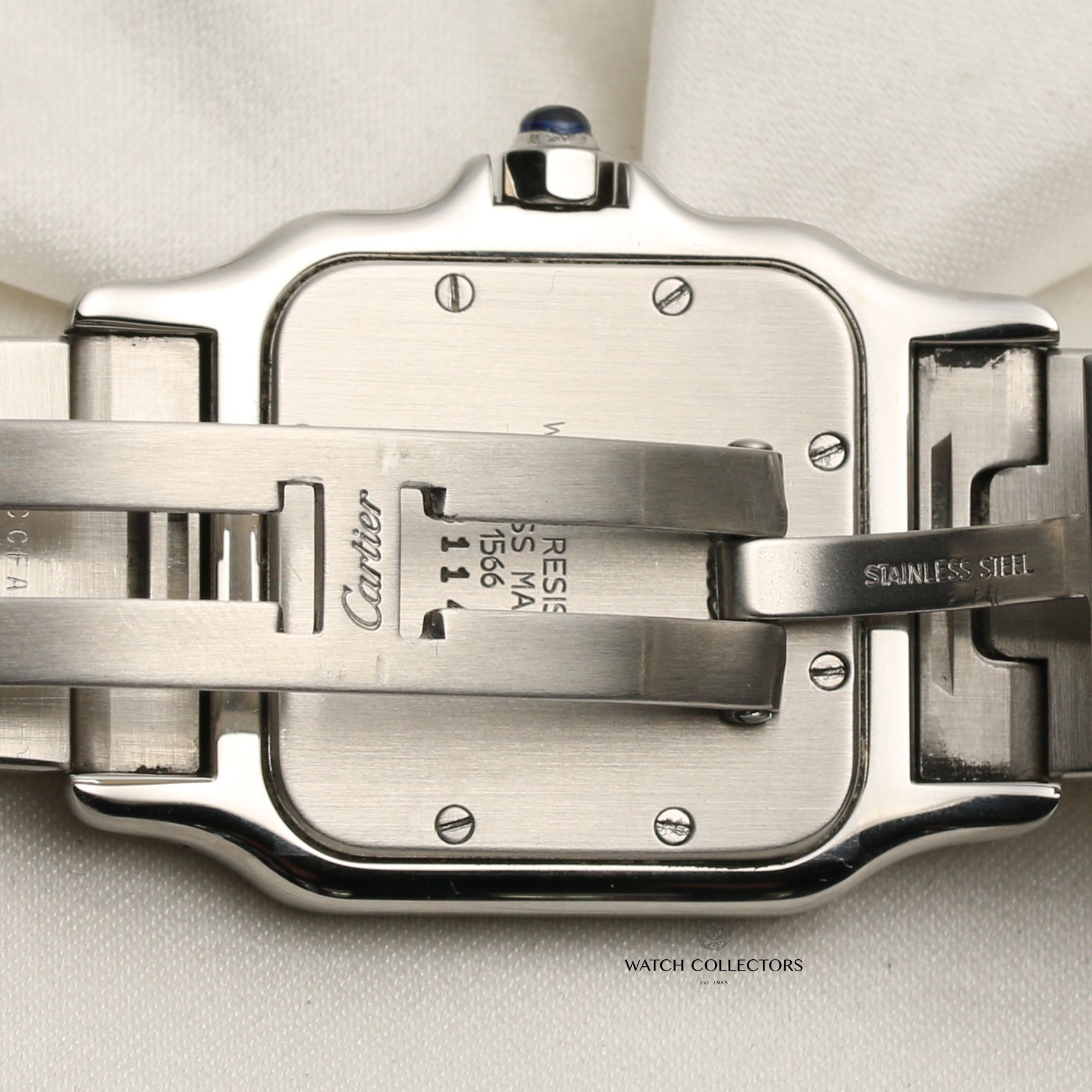 Cartier Tank Santos Steel & Gold Second Hand Watch Collectors 6