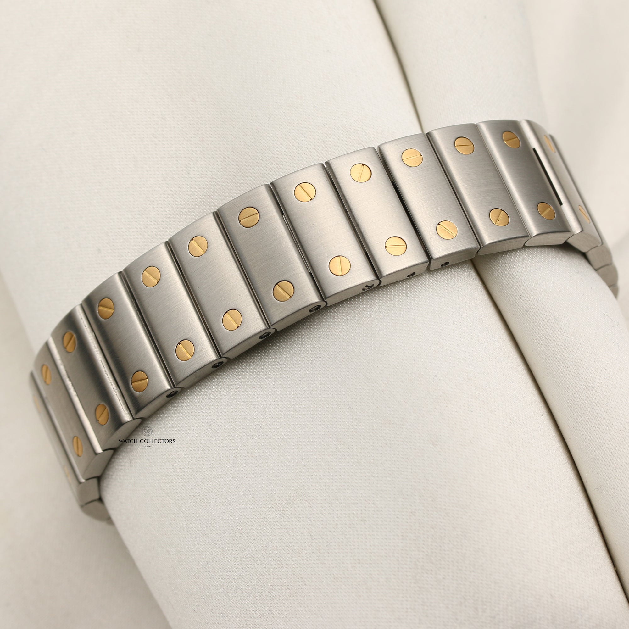 Cartier Tank Santos Steel & Gold Second Hand Watch Collectors 7