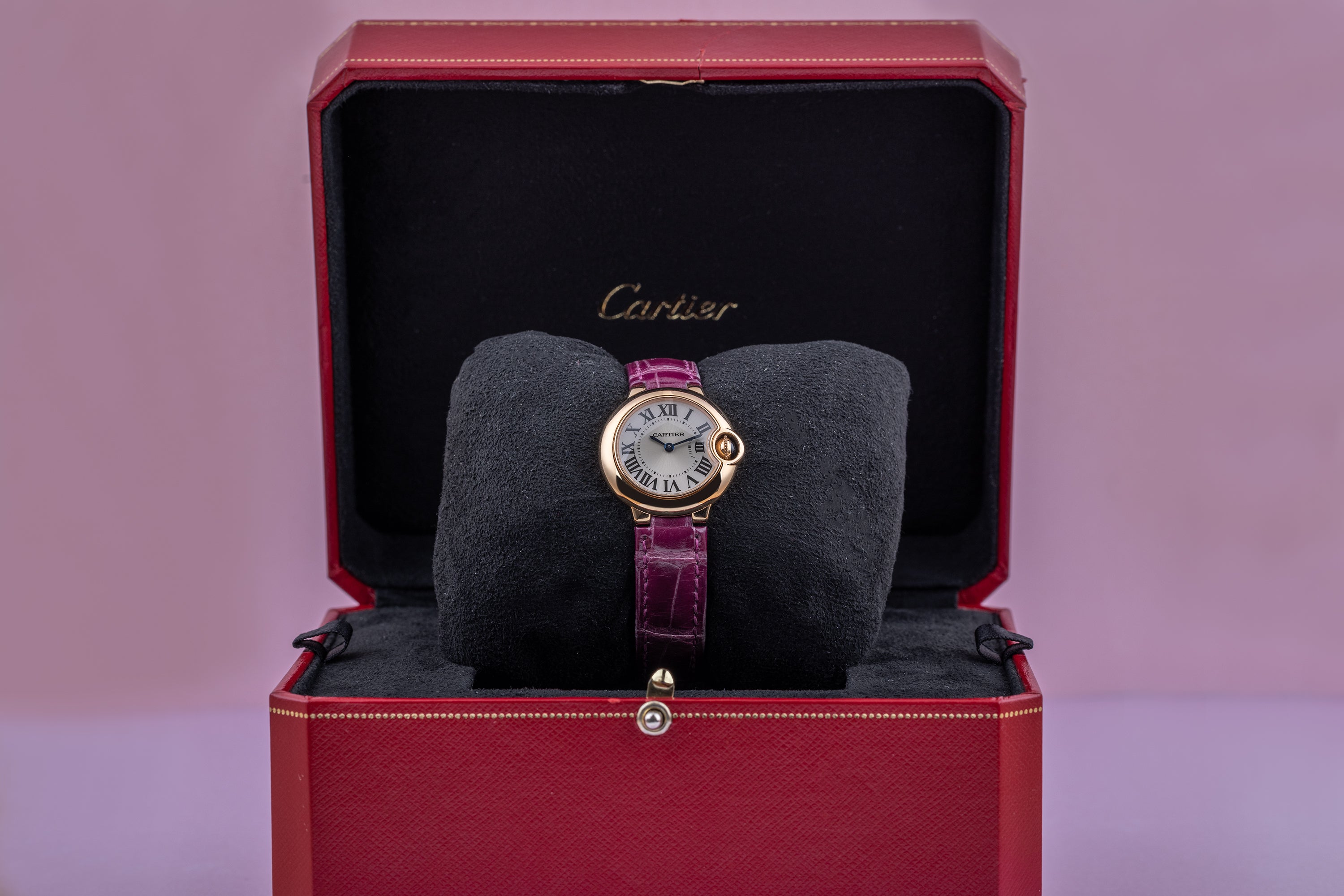 Cartier Ballon Bleu | REF. 3007 | 28mm | 18k Rose Gold | Box Only