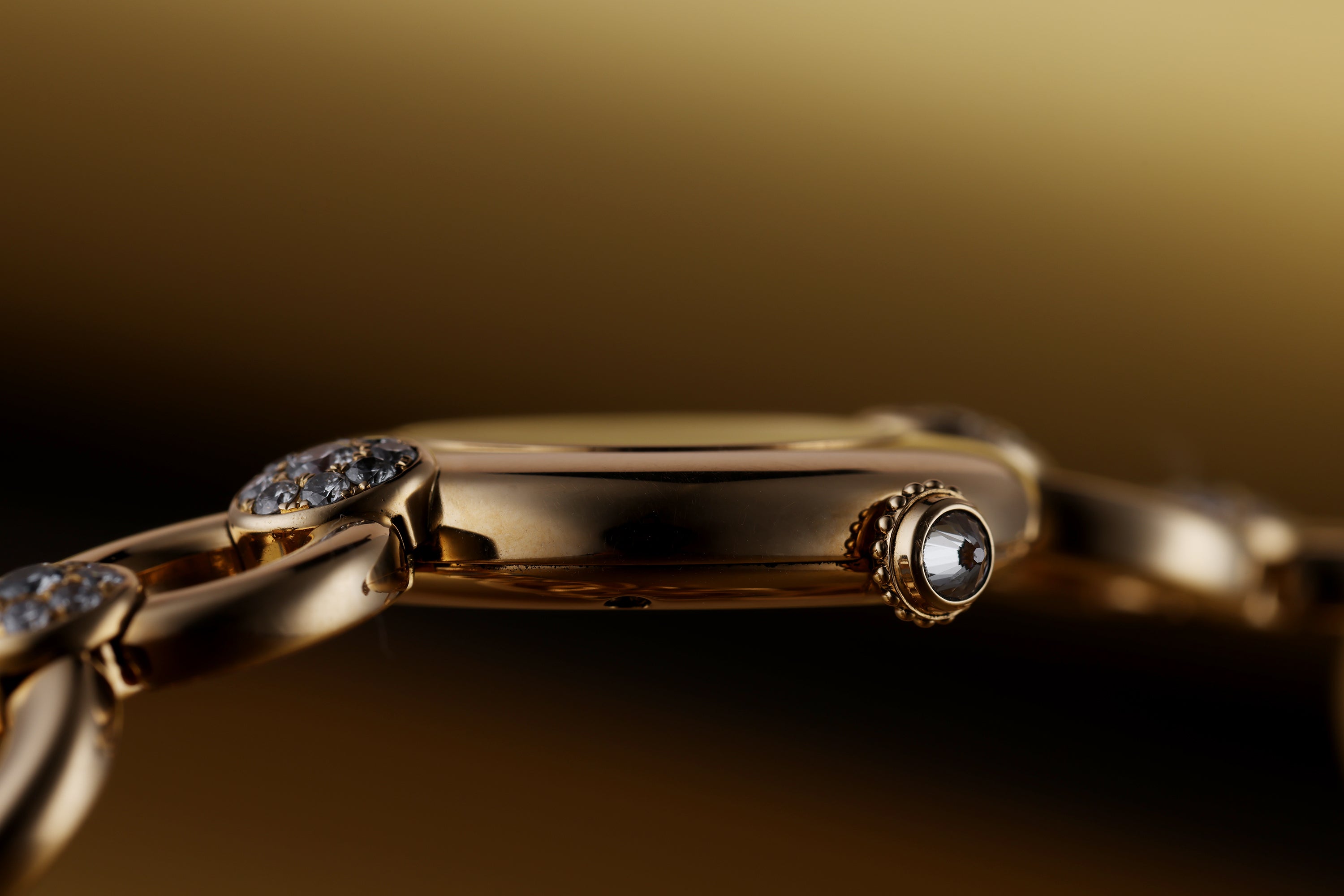 Cartier Colisee | REF. 1989 1 | 18k Yellow Gold | Diamond Bracelet | Roman Numeral Hours