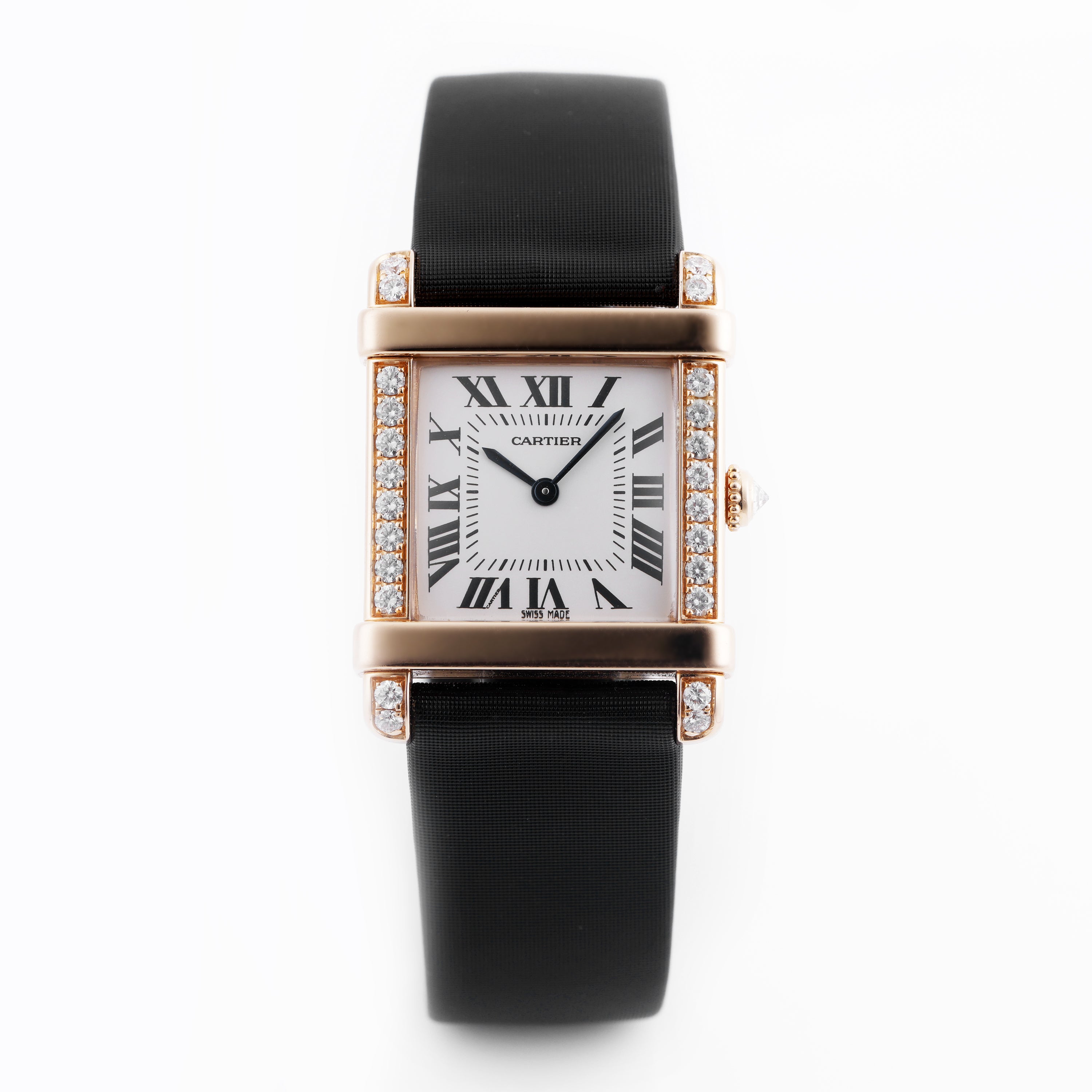 Cartier Tank Chinoise | REF. 2686 | Ladies Diamond Watch | 18k Rose Gold | Diamond Bezel & Shoulders