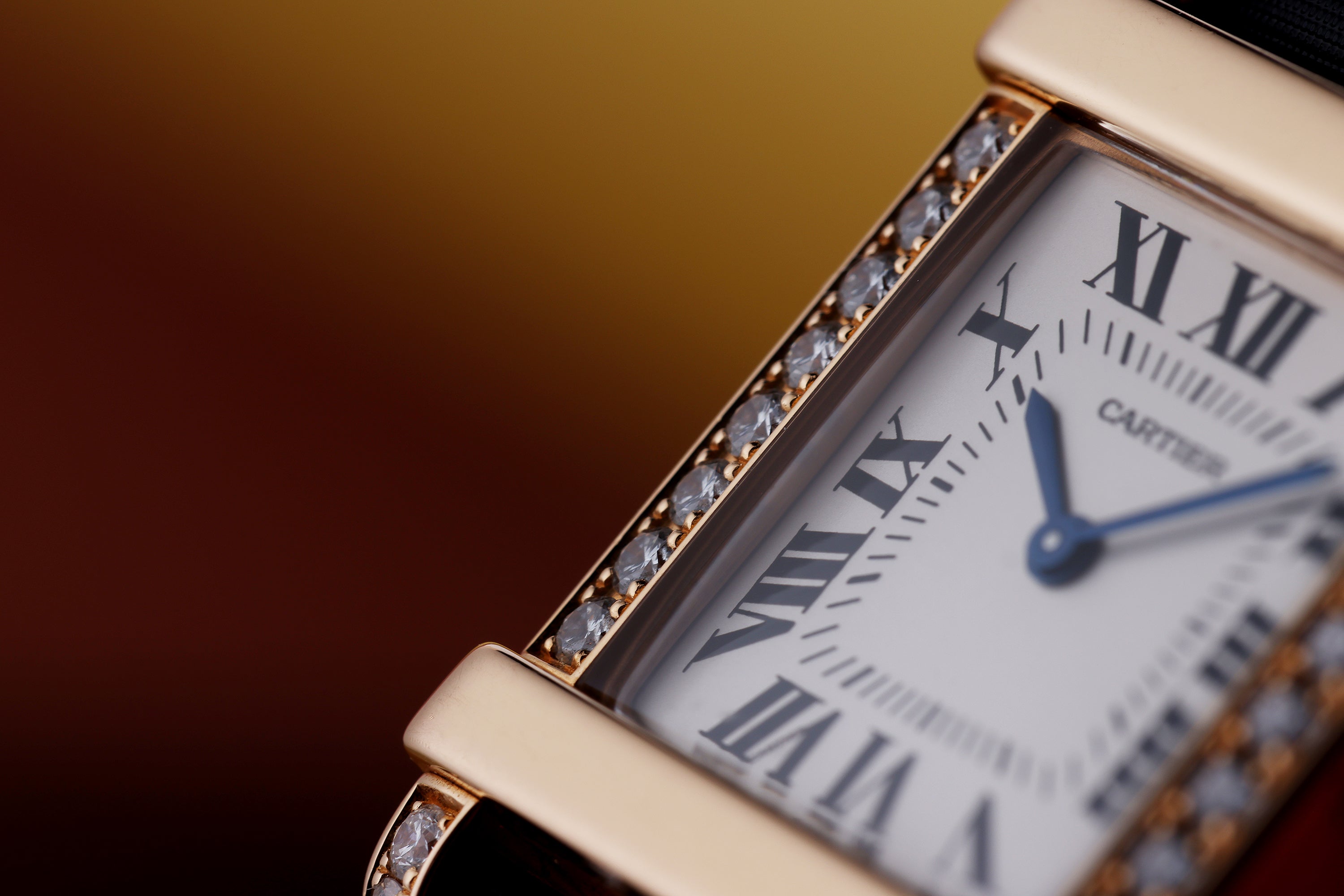 Cartier Tank Chinoise | REF. 2686 | Ladies Diamond Watch | 18k Rose Gold | Diamond Bezel & Shoulders