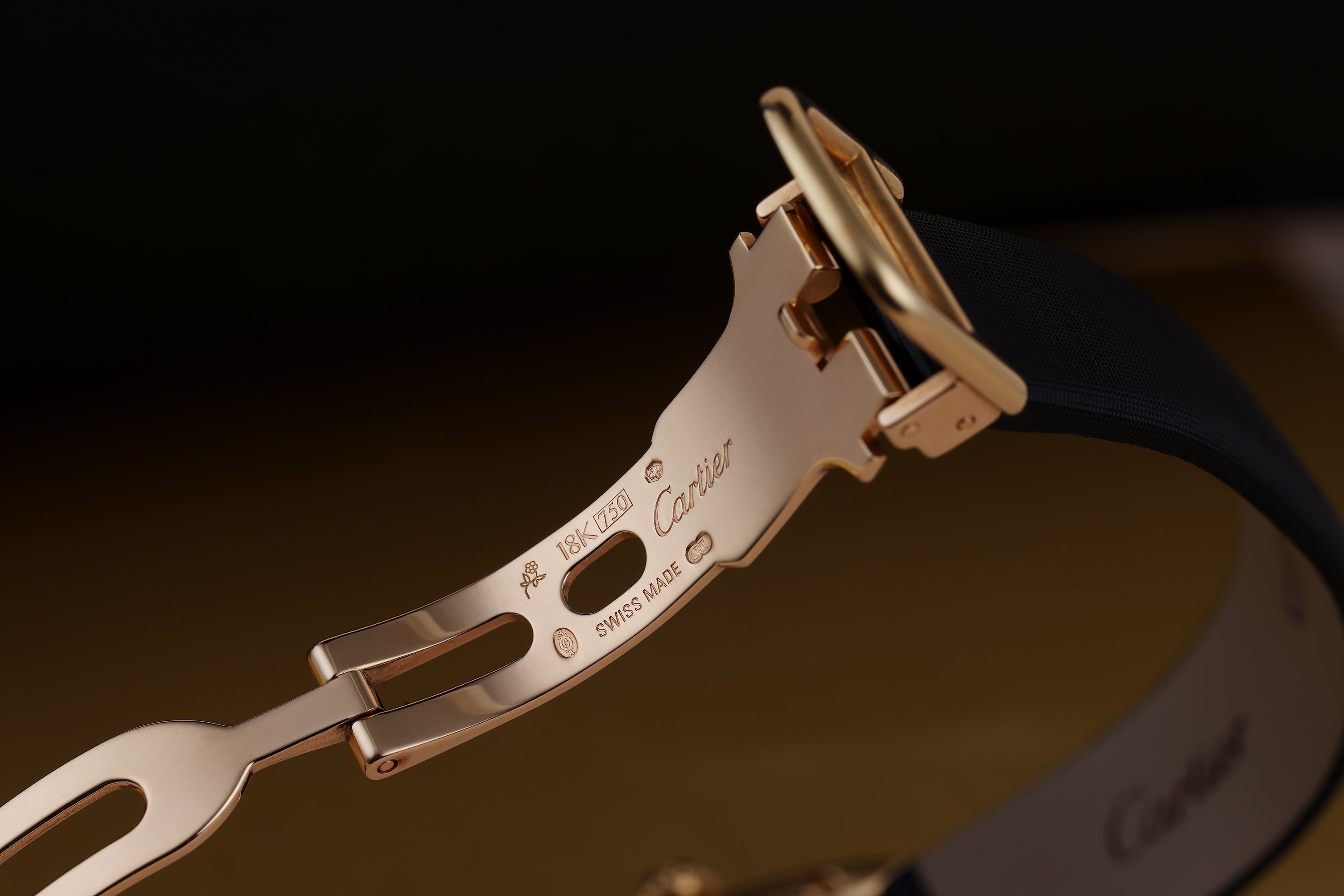 Rare Cartier Baignoire | REF. 1954 | Yellow Sapphires | 18k Yellow Gold | 2003