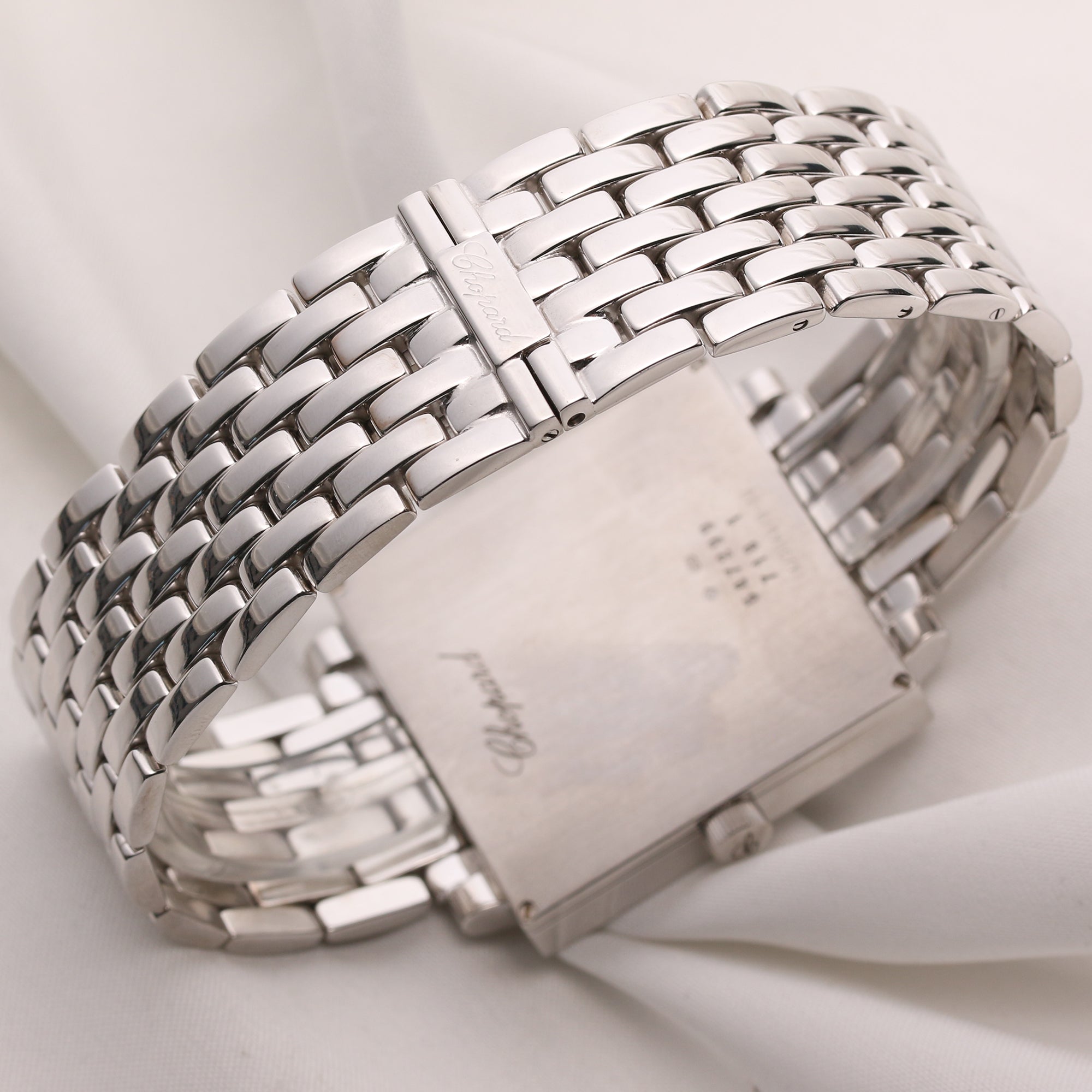 Chopard 14-3540-8-20 Mother Of Pearl Diamond 18K White Gold Second Hand Watch Collectors 6