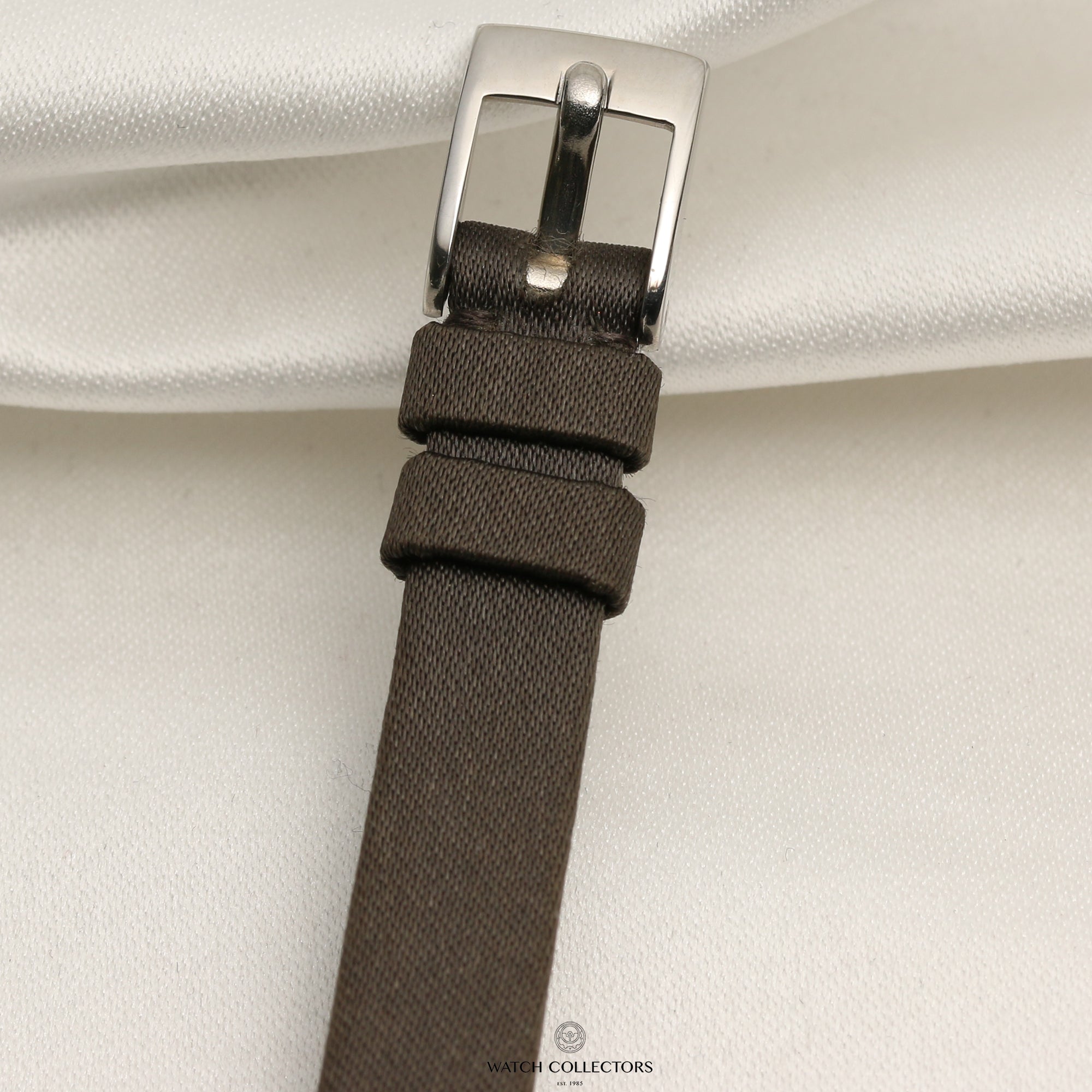 Chopard 18K White Gold Diamond & Sapphire Second Hand Watch Collectors 7