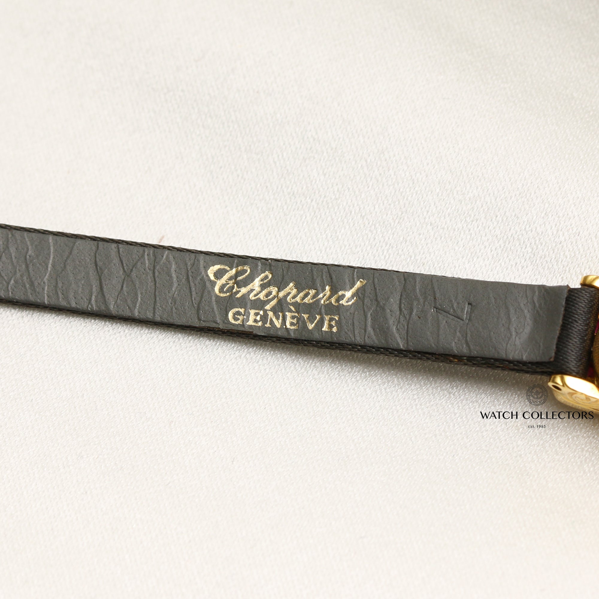 Chopard 18K Yellow Gold Diamond & Ruby Second Hand Watch Collectors 6