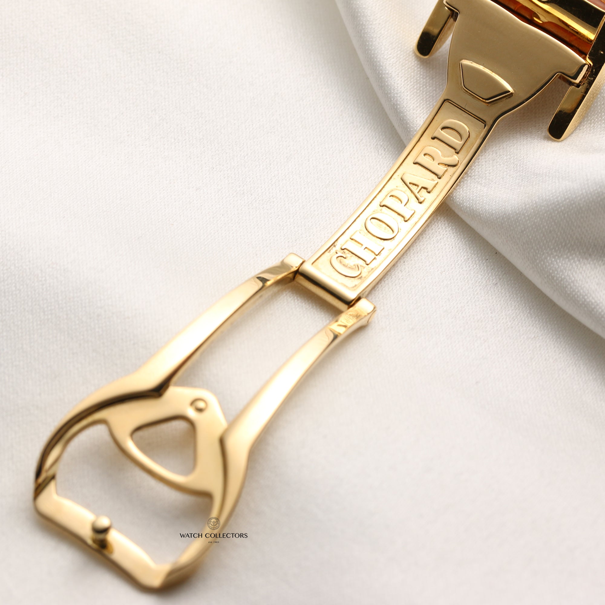 Chopard Elton John Aids Foundation Chronograph 18K Yellow Gold Pave Diamond Second Hand Watch Collectors 9