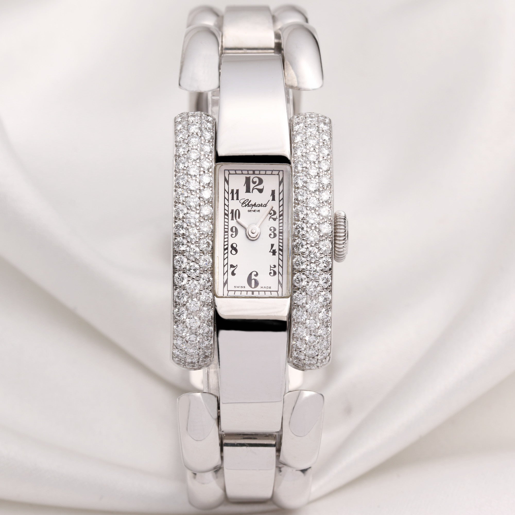 Chopard La Strada 433 1 18K White Gold Diamond Second Hand Watch Collectors 1