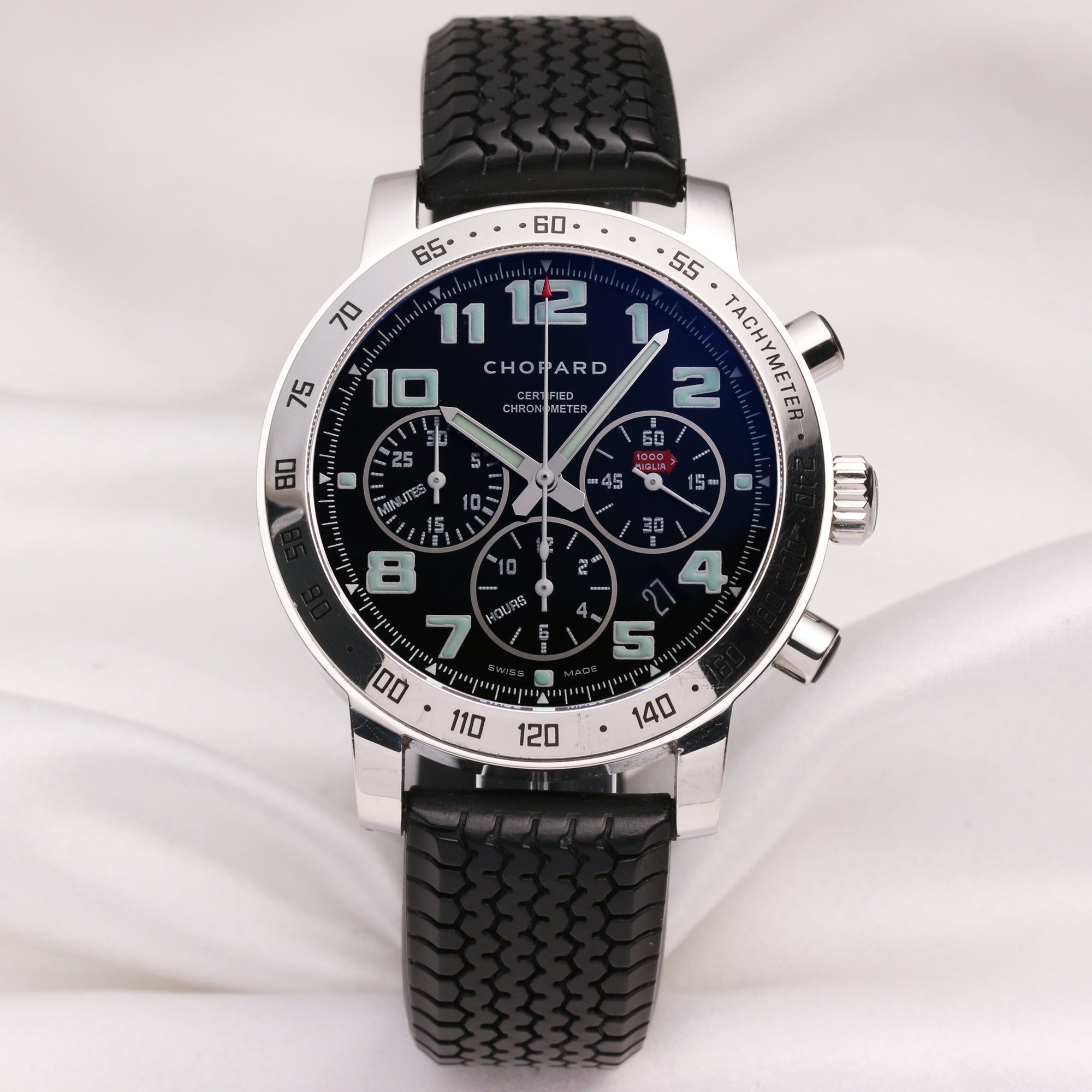 Chopard Mille Miglia 8920 Stainless Steel Second Hand Watch Collectors 1