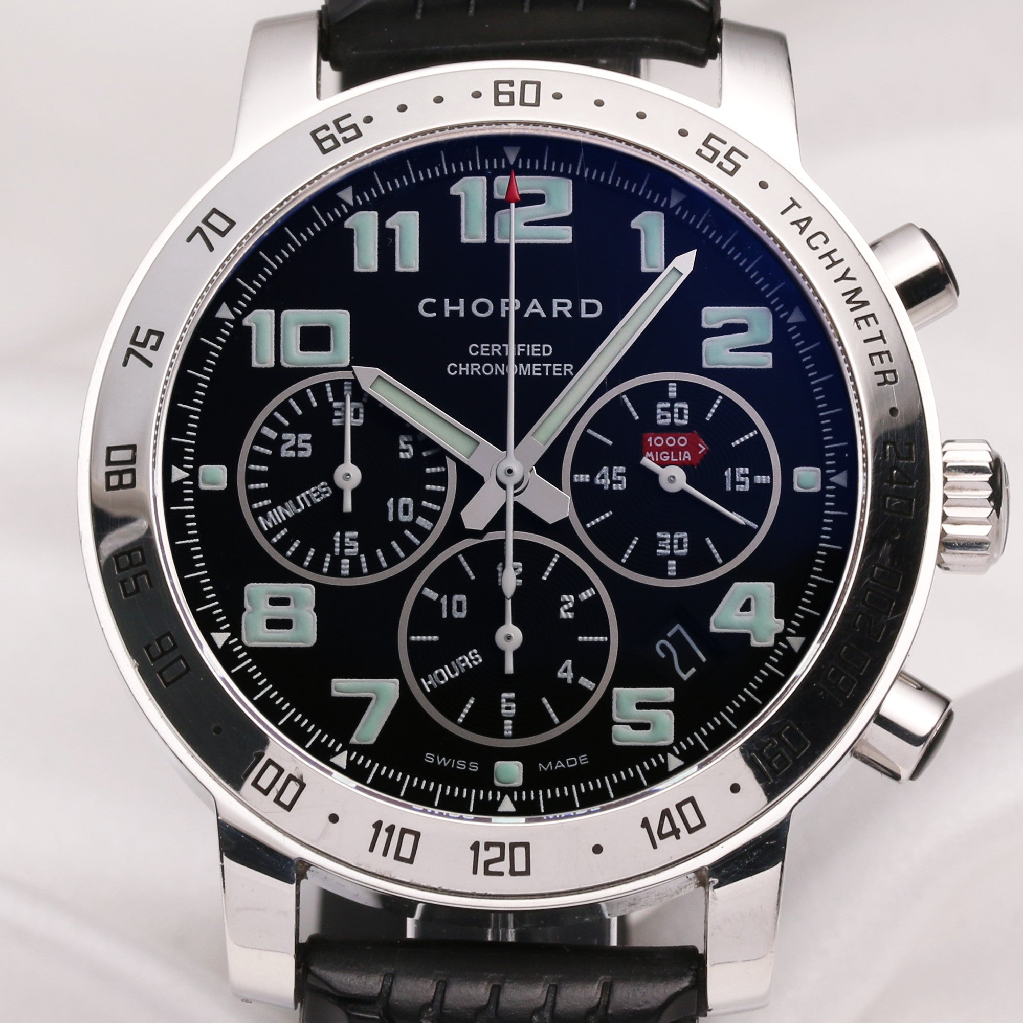 Chopard Mille Miglia 8920 Stainless Steel Second Hand Watch Collectors 2