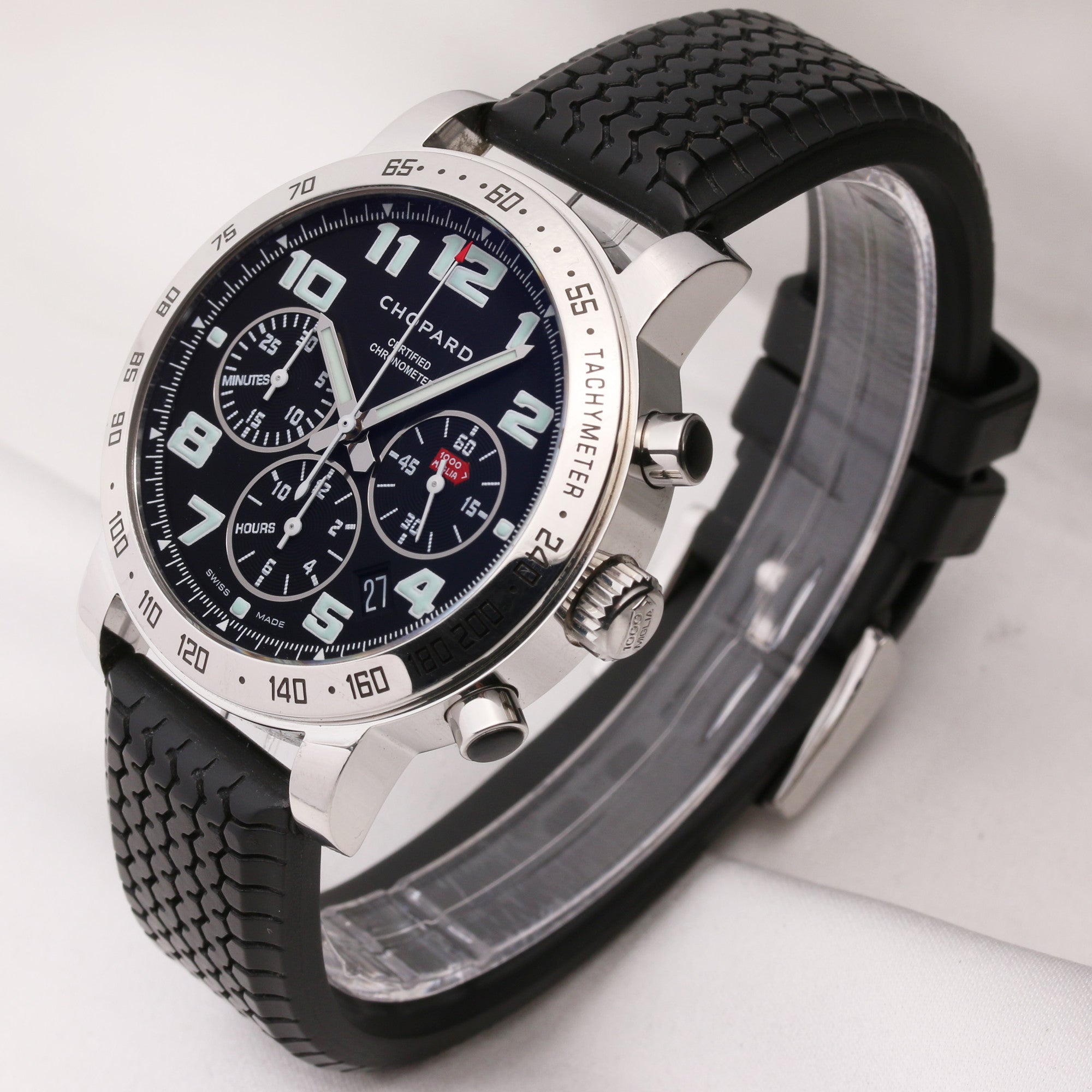 Chopard Mille Miglia 8920 Stainless Steel Second Hand Watch Collectors 3