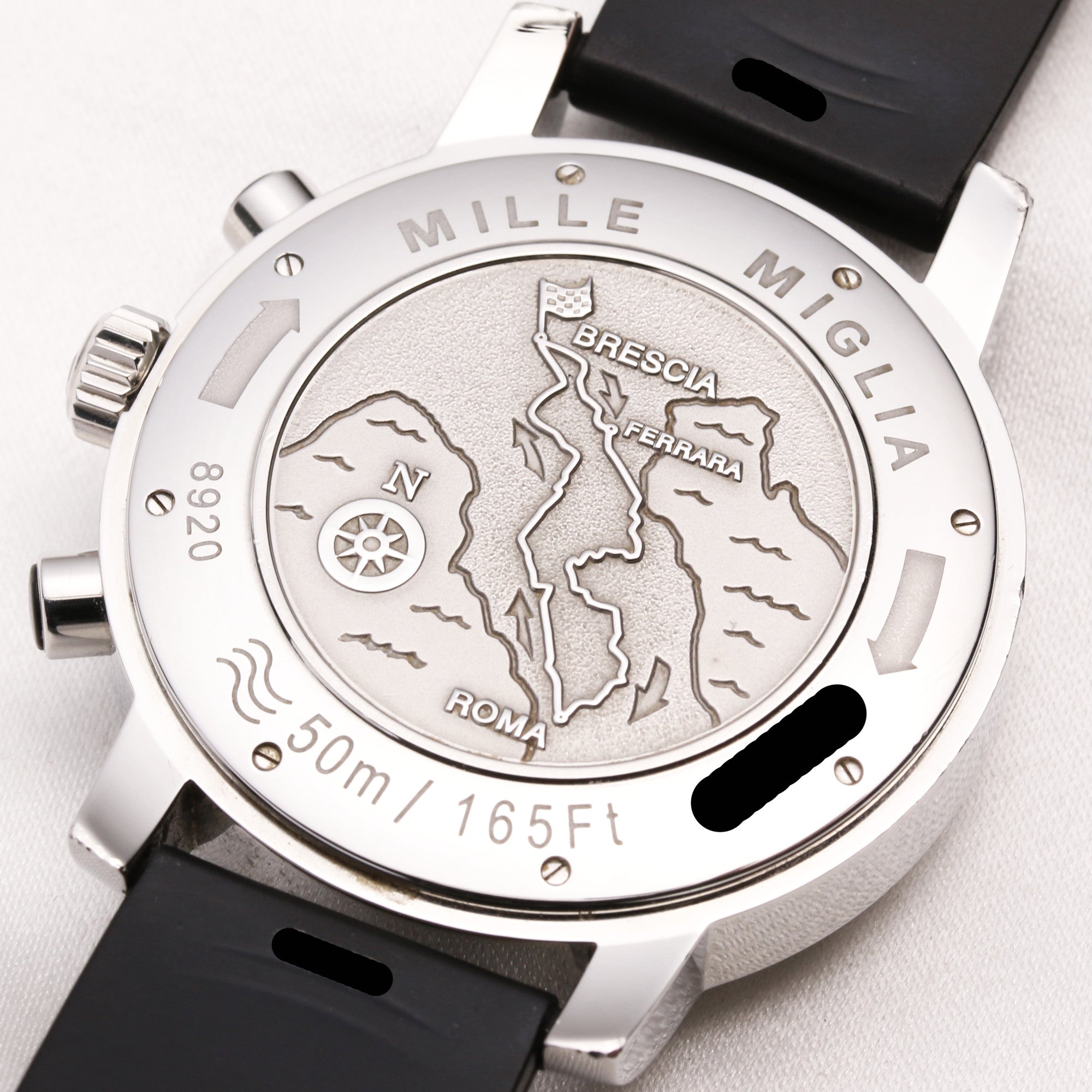 Chopard Mille Miglia 8920 Stainless Steel Second Hand Watch Collectors 6