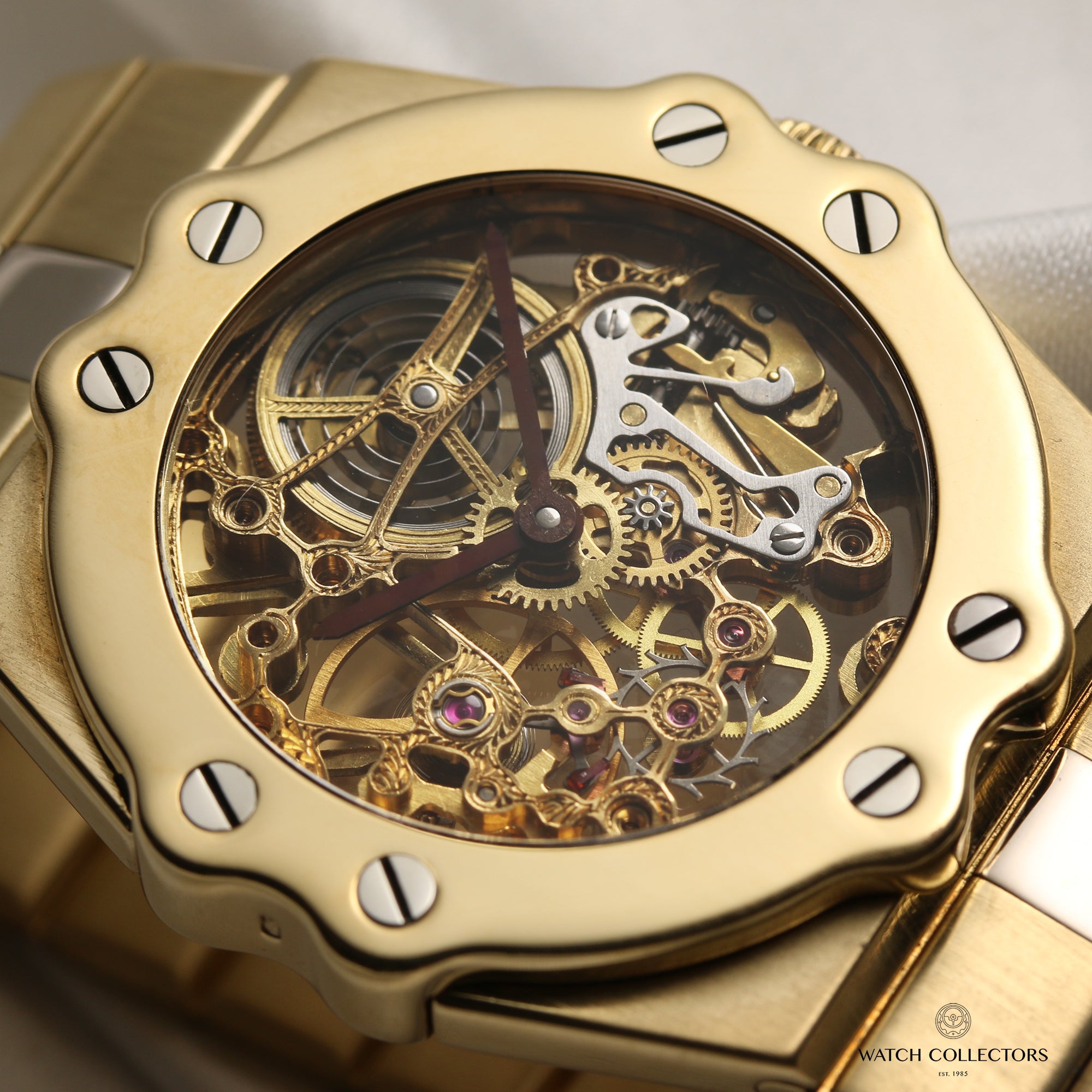 Chopard St Moriz 18K Yellow & White Gold Second Hand Watch Collectors 6