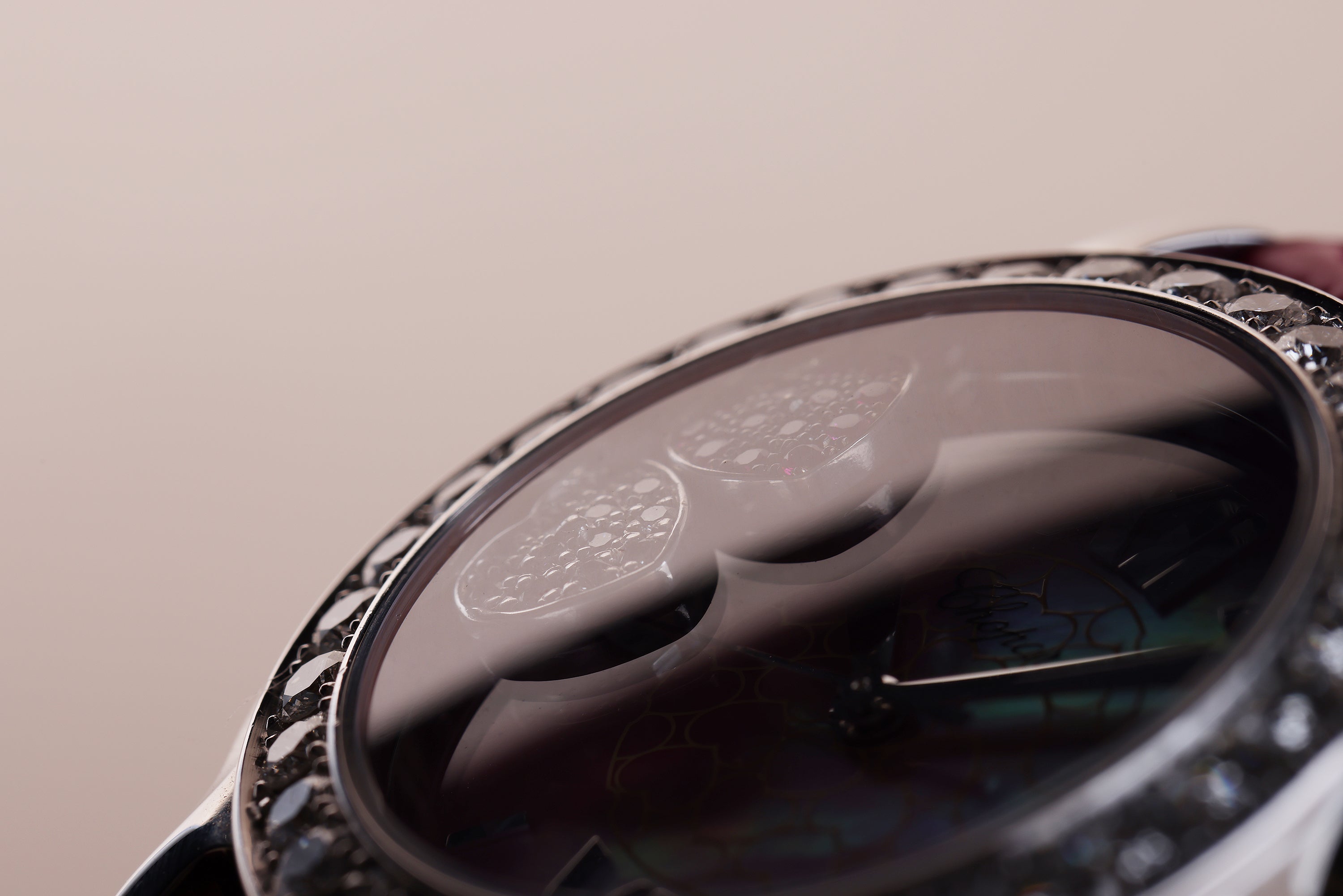 Chopard Happy Sport | REF. 8475 | Limited Edition - 500 pieces | Stainless Steel | Diamond Bezel, Diamond & Ruby Floating Hearts