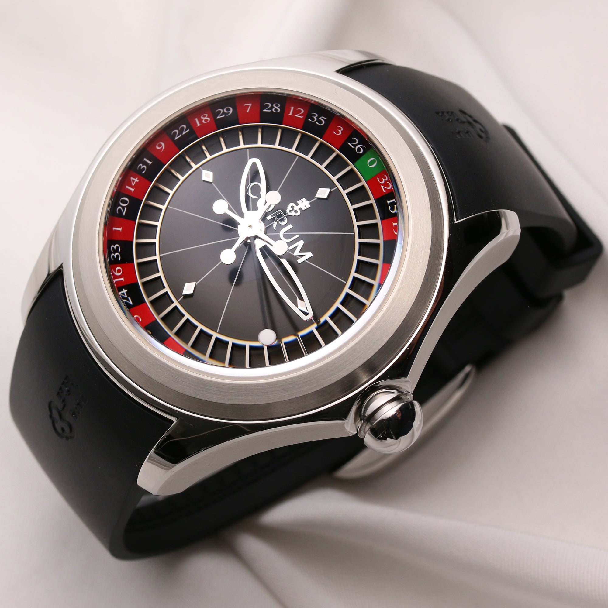 Corum 082.310.20 0371 CA01 Roulette Stainless Steel Second hand Watch Collectors 3