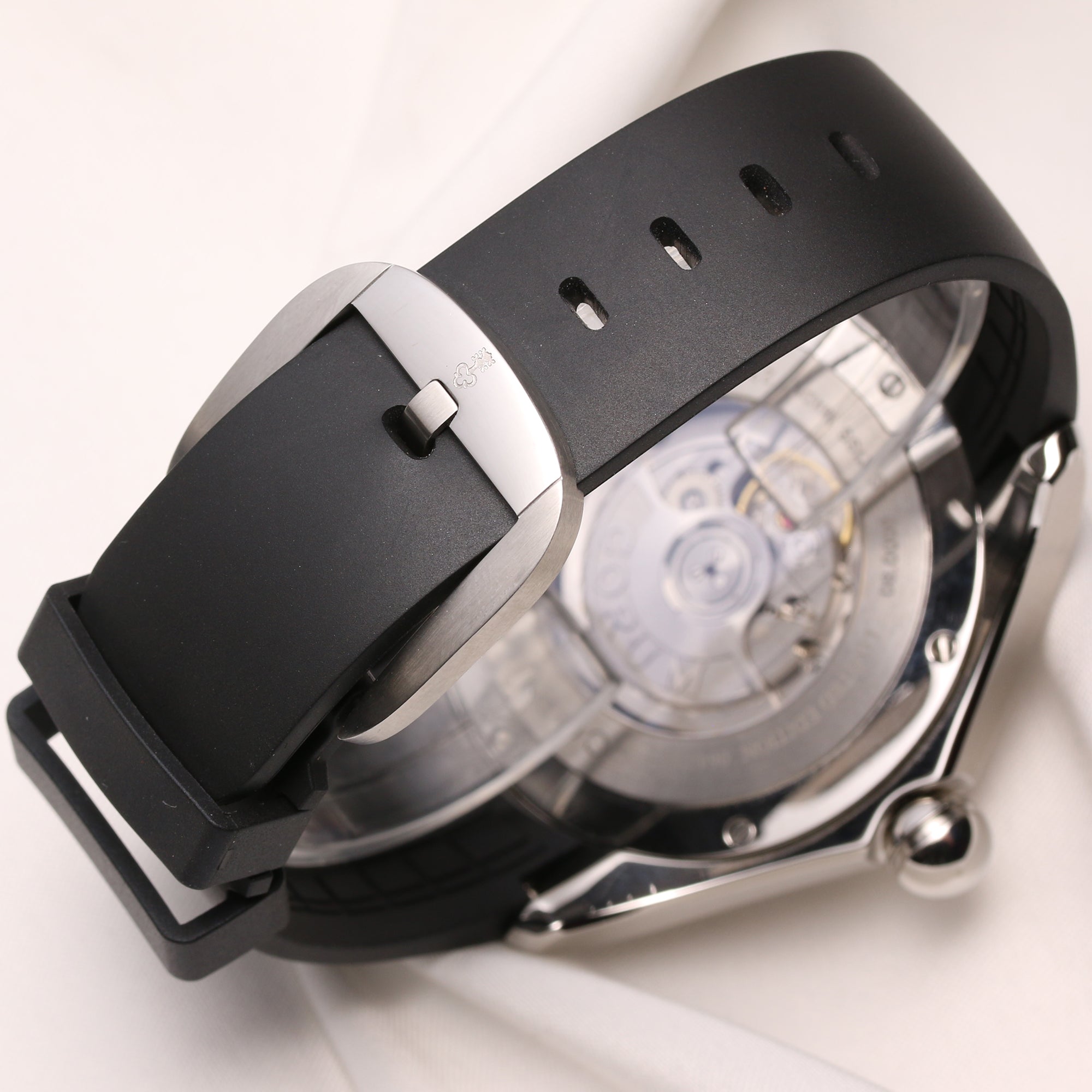 Corum 082.310.20 0371 CA01 Roulette Stainless Steel Second hand Watch Collectors 5