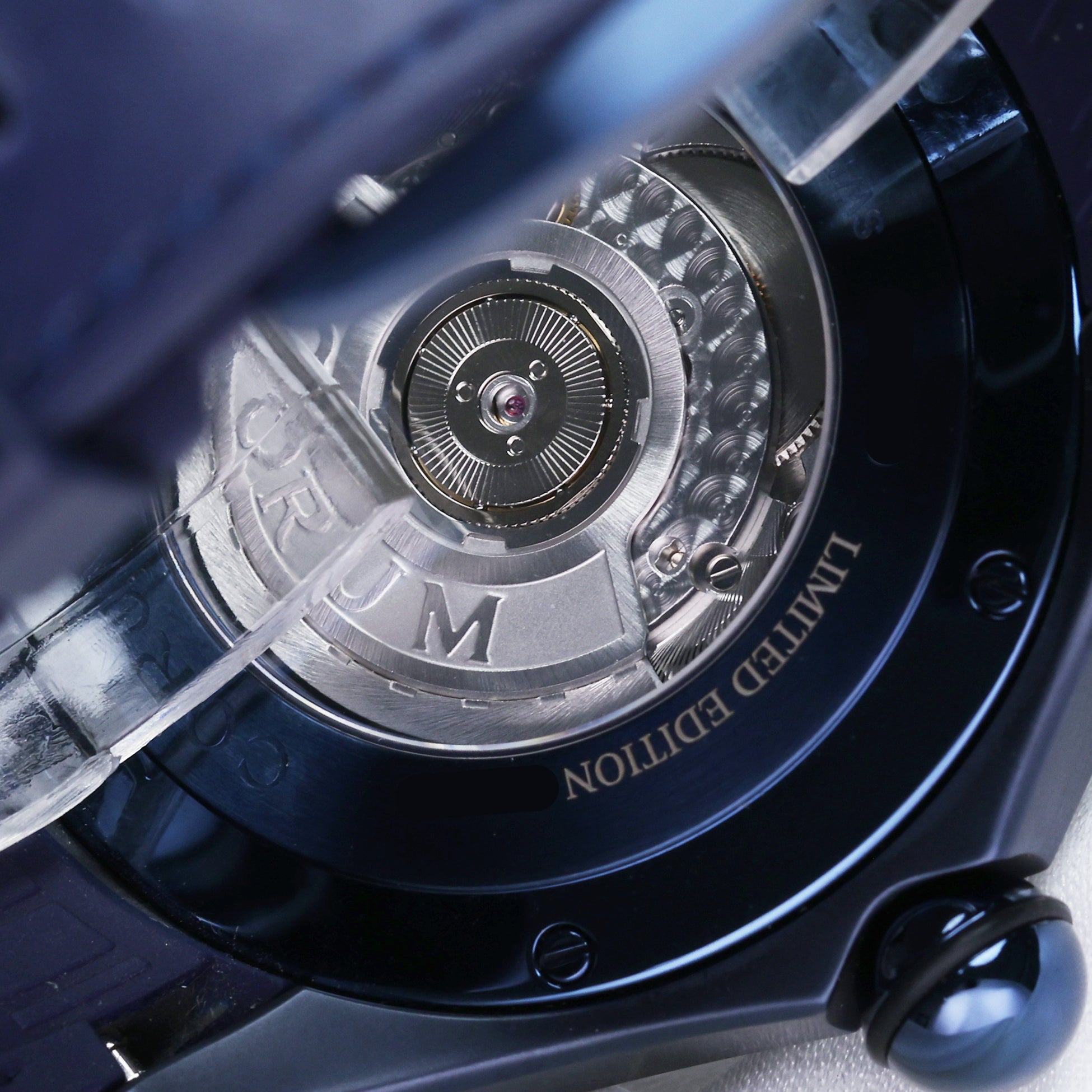 Corum Blue Second Hand Watch Collectors 4