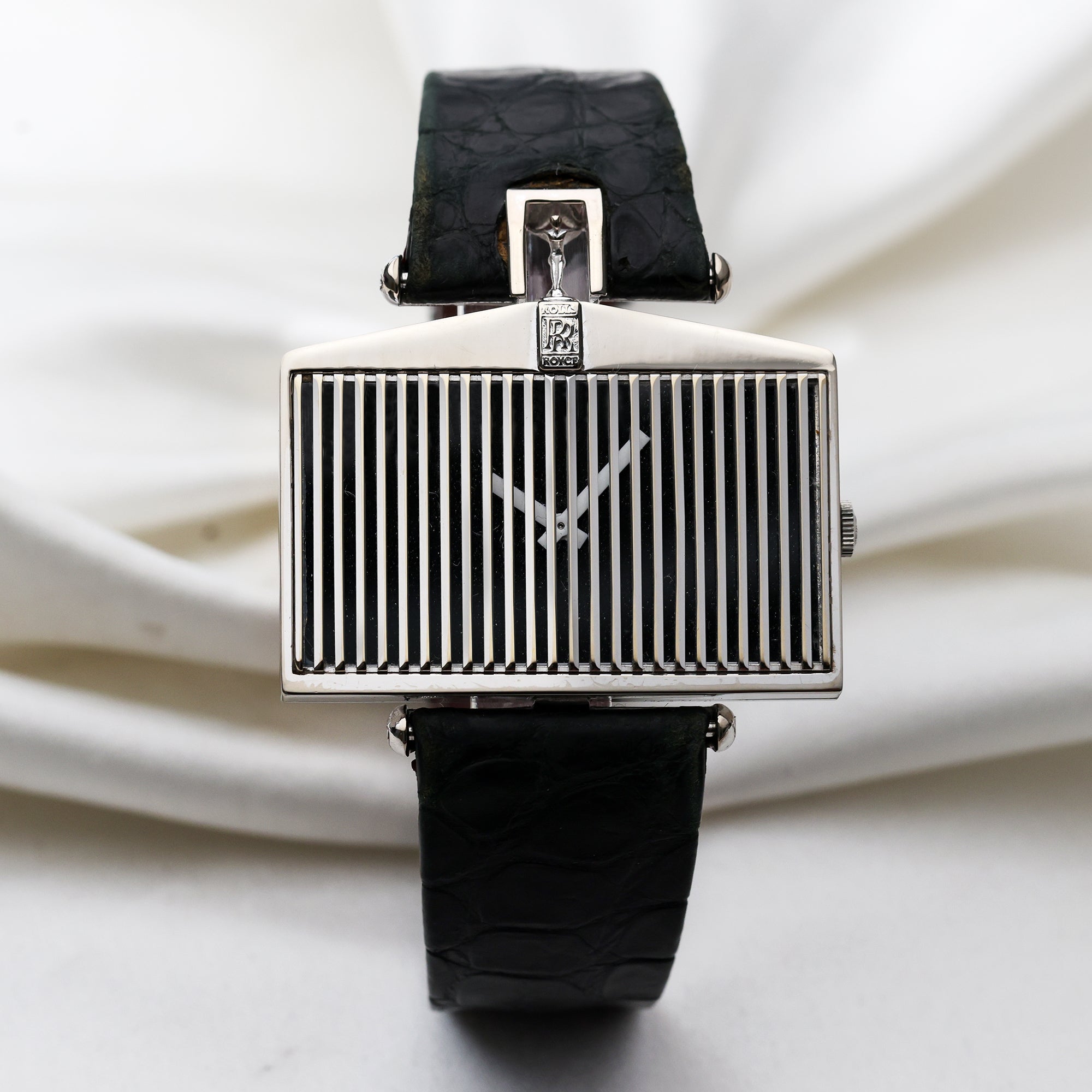 Corum Rolls Royce Watch 18k White Gold 55585