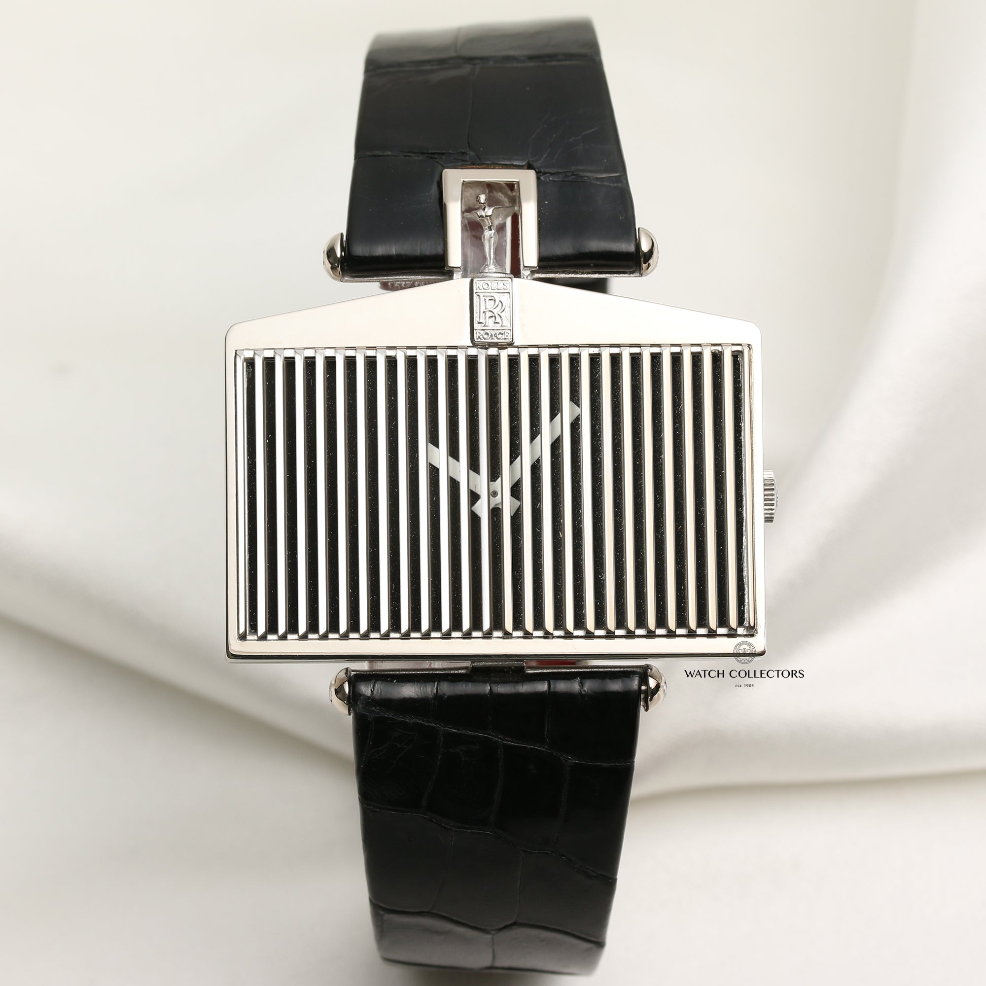 Corum Rolls Royce 55585 18K White Gold Second Hand Watch Collectors 1