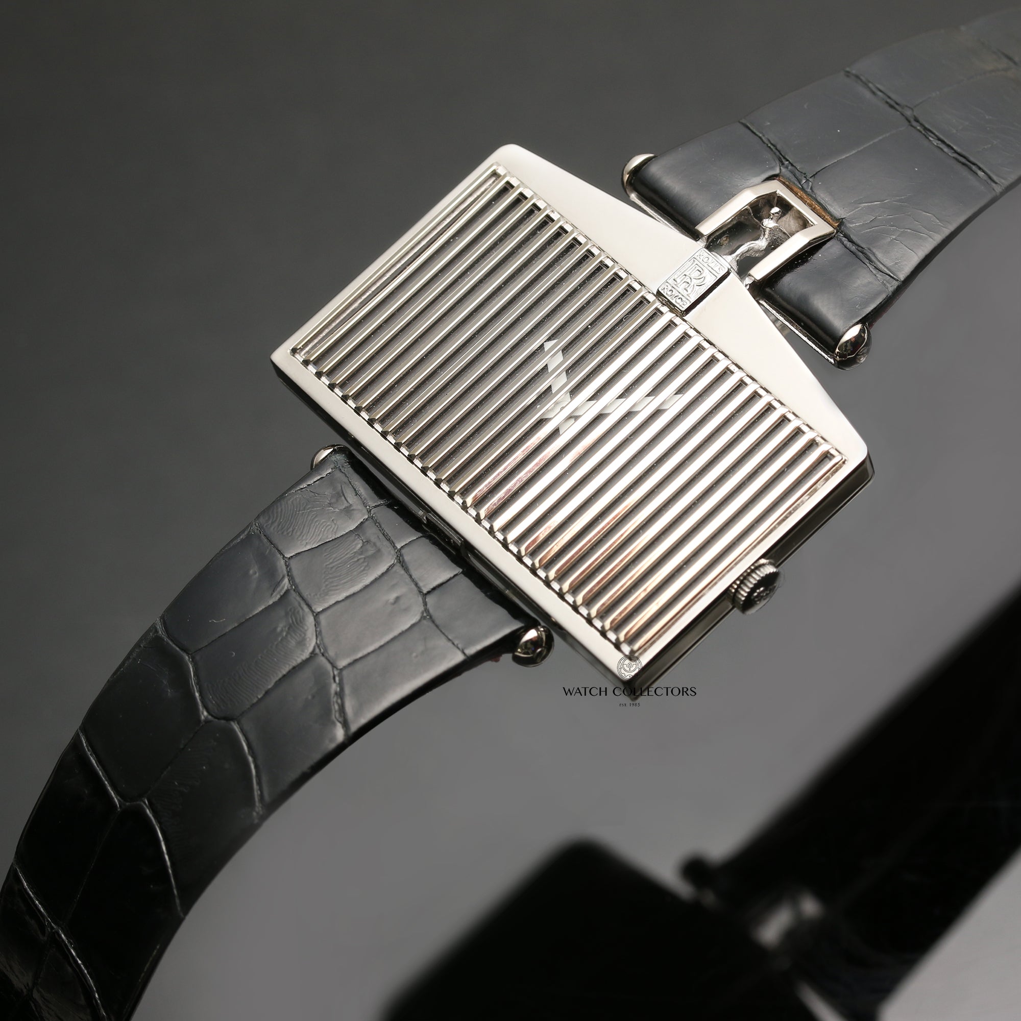 Corum Rolls Royce 55585 18K White Gold Second Hand Watch Collectors 5