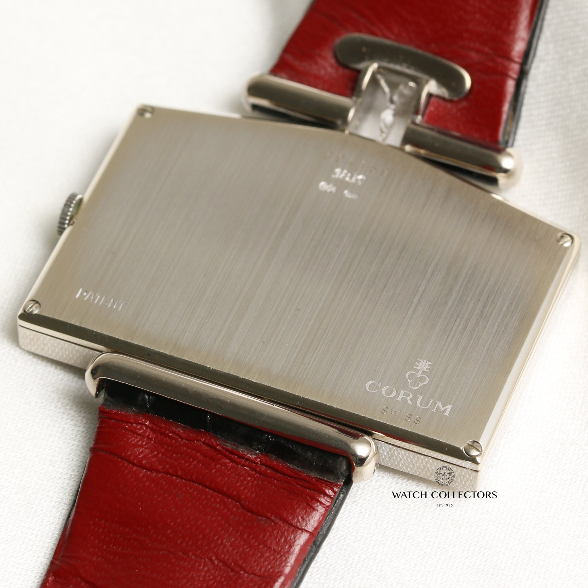 Corum Rolls Royce 55585 18K White Gold Second Hand Watch Collectors 8