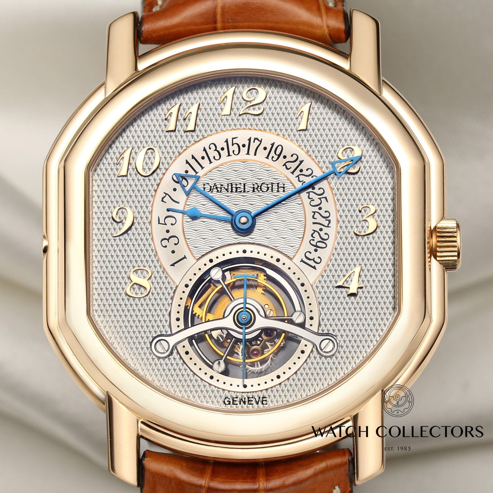Daniel Roth Tourbillon 18K Rose Gold Second Hand Watch Collectors 2