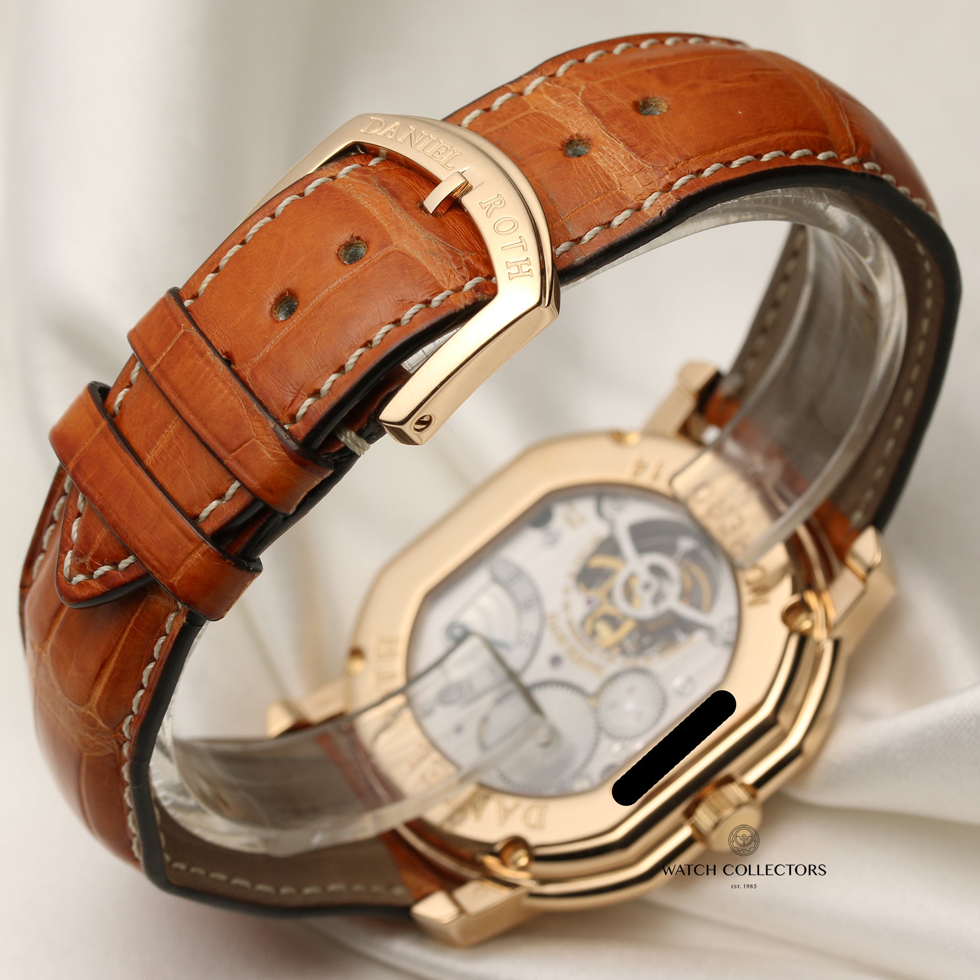 Daniel Roth Tourbillon 18K Rose Gold Second Hand Watch Collectors 8