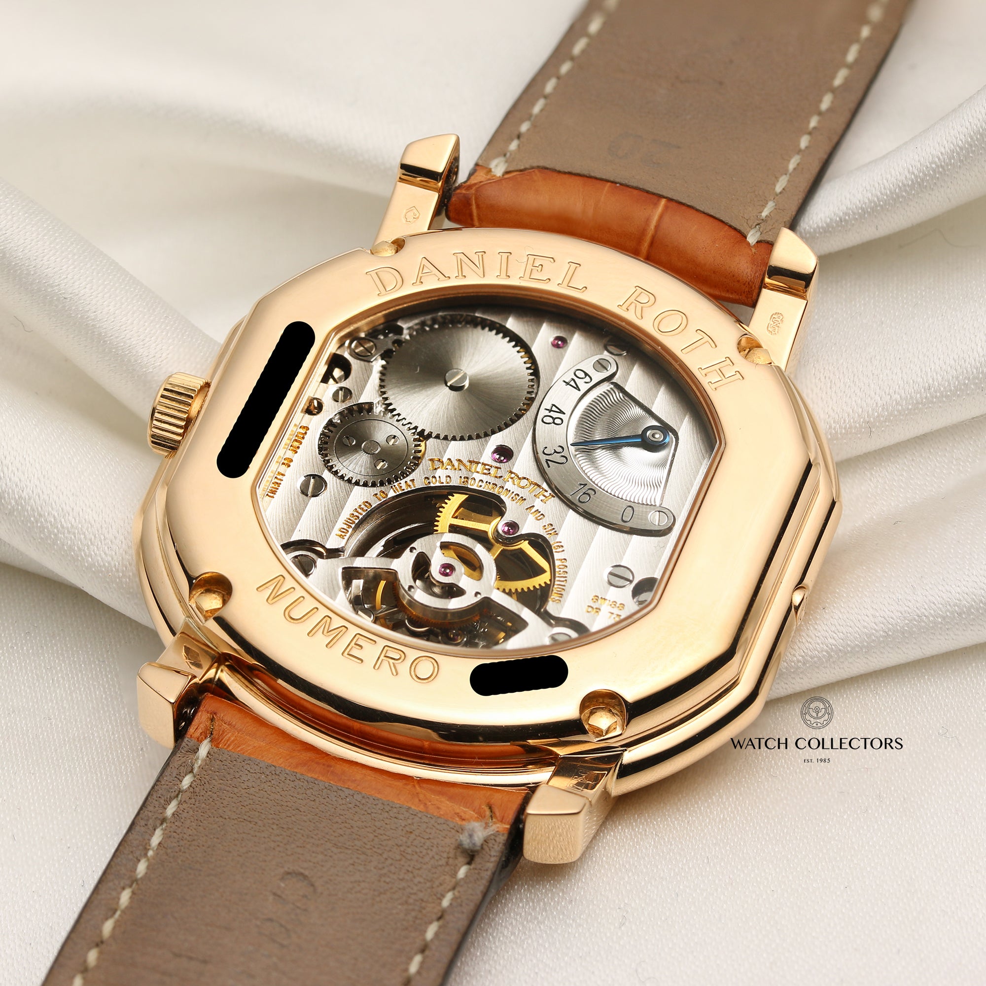 Daniel Roth Tourbillon 18K Rose Gold Second Hand Watch Collectors 9
