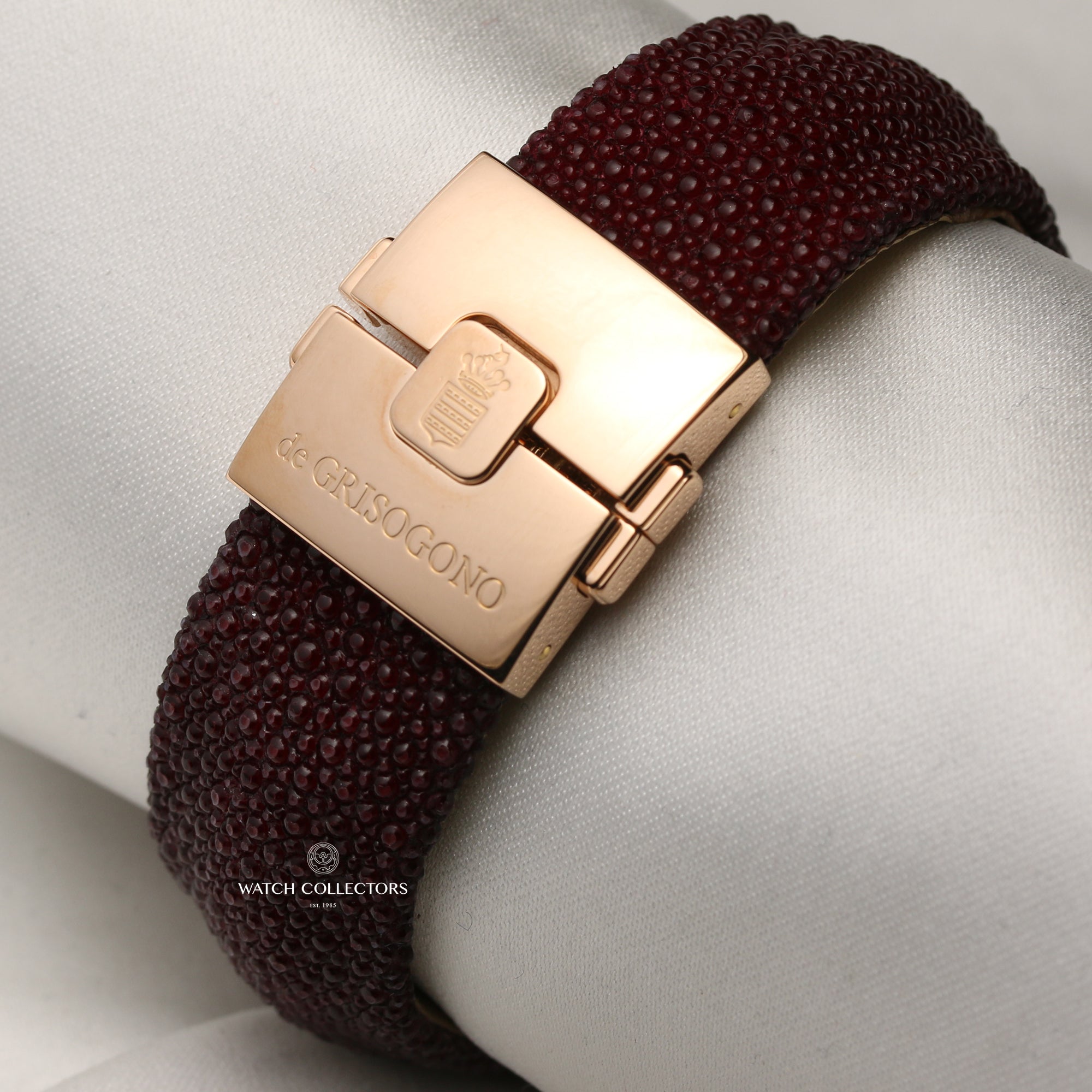 De Grisogrono Instrumento 18K Rose Gold MOP Dial & Diamond Case 005481 Second Hand Watch Collectors 7