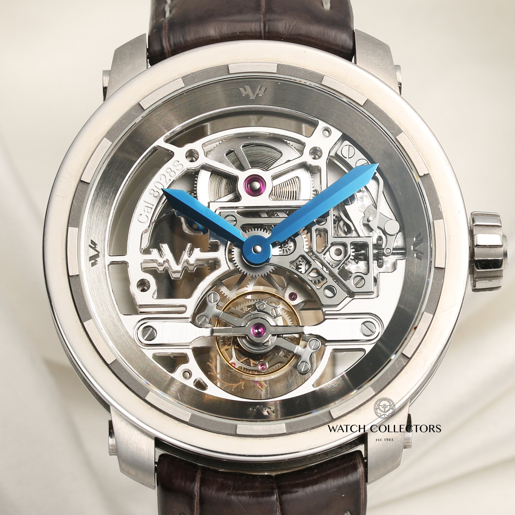 Dewitt Titatinium Skeleton Tourbillon Second Hand Watch Collectors 2