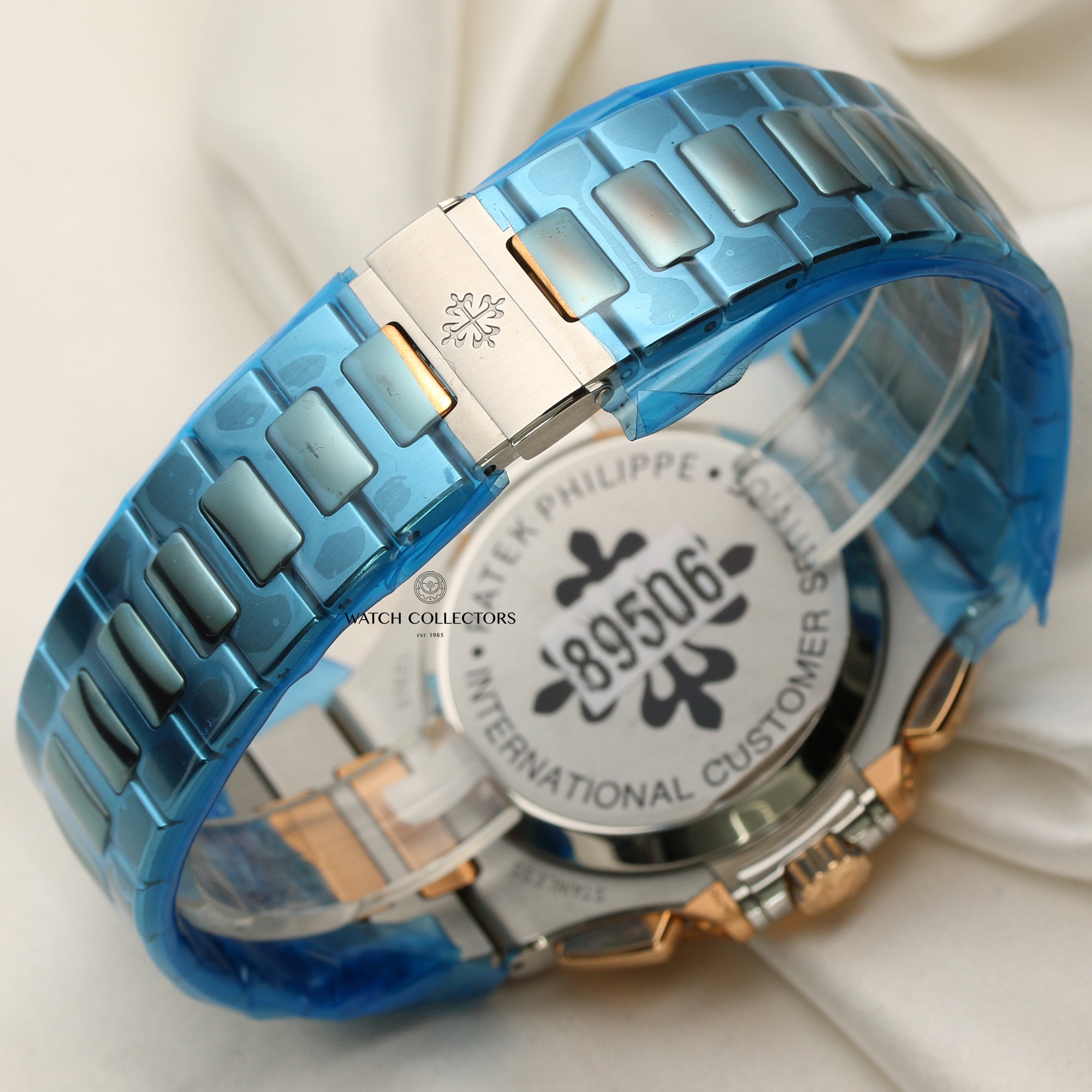 Factory Sealed Patek Philippe 5980 1AR-001 Steel & 18K Rose Gold Second Hand Watch Collectors 8