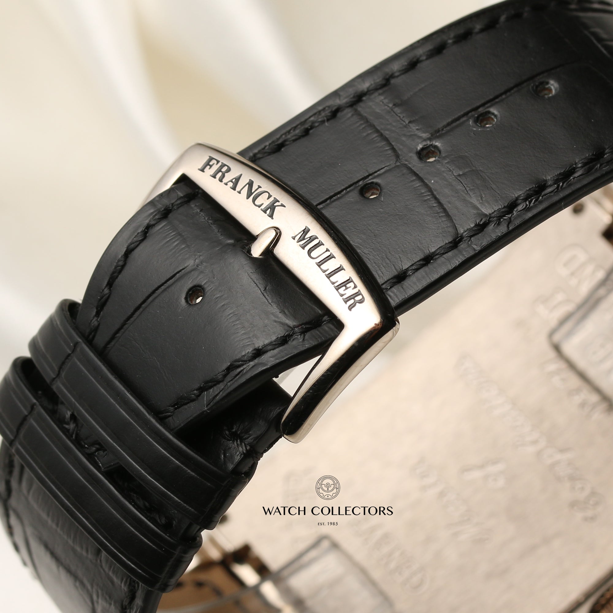 Franck Muller 18K White Gold Long Island Second Hand Watch Collectors 10